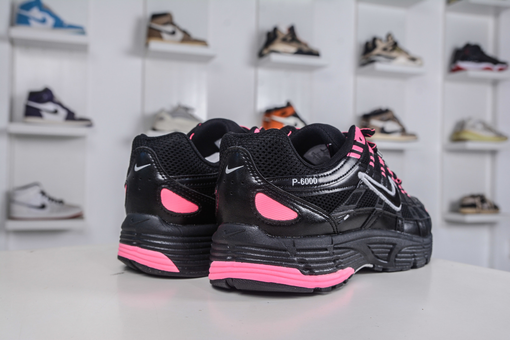 180 X版纯原 NK P-6000 系列低帮复古老爹风休闲运动舒适慢跑鞋 CD6404-600