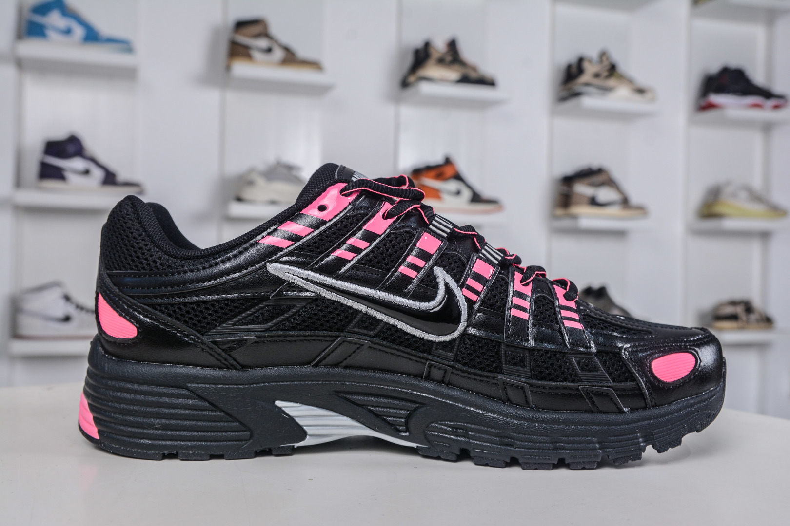 180 X版纯原 NK P-6000 系列低帮复古老爹风休闲运动舒适慢跑鞋 CD6404-600