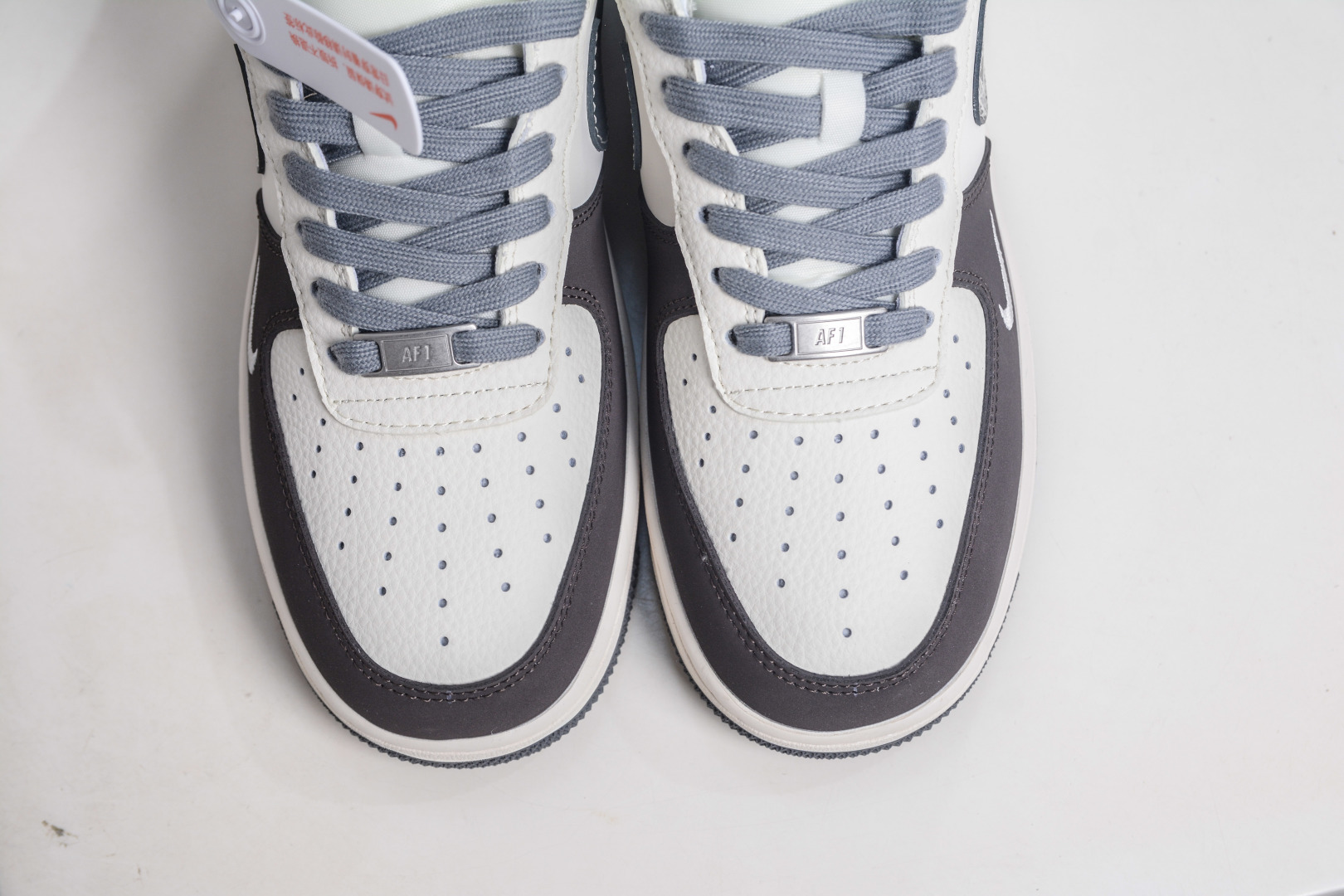 260 The North Face x NIke Air Force 1 北面联名- 白棕小勾 QW5606-271