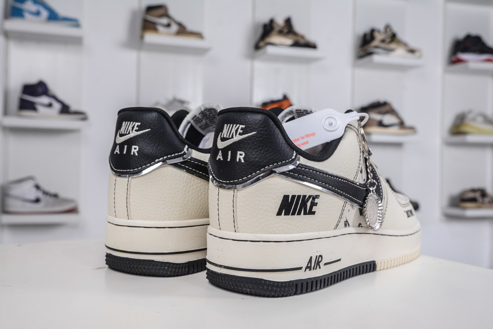 260 Nike Air Force 1 Low 07x JuDoit JDI联名-米黑涂鸦 DF0188-109