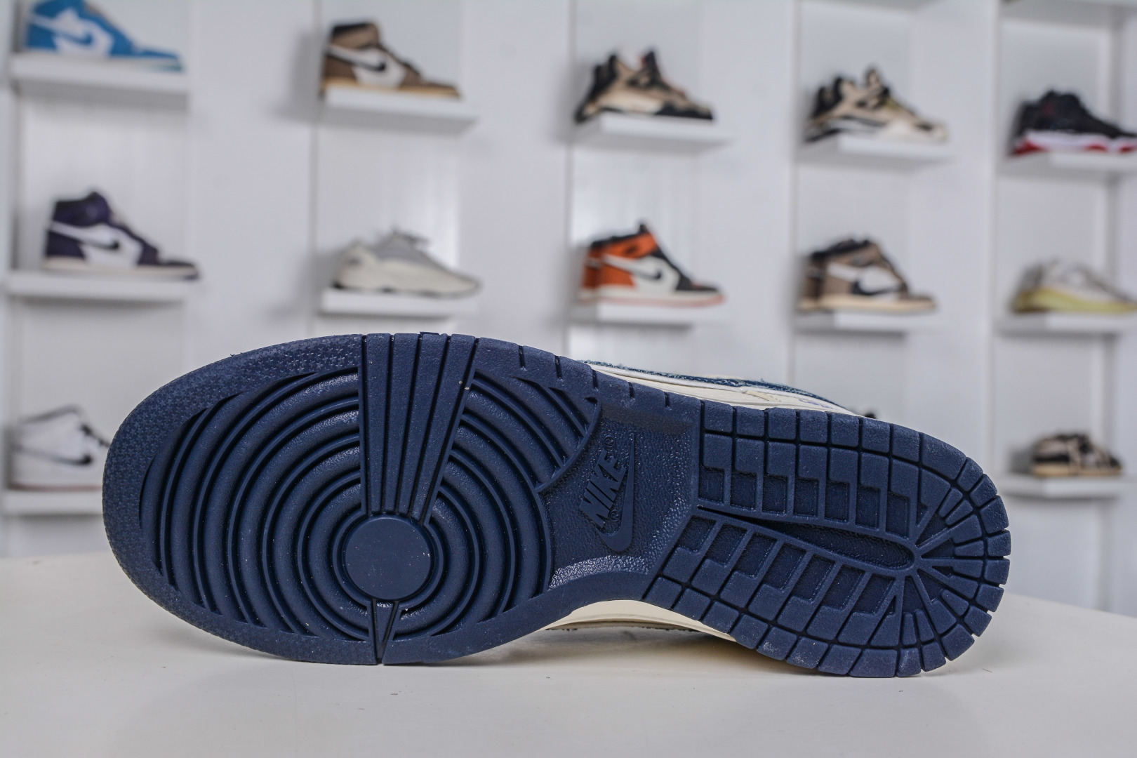 270 Nike SB Dunk Low x Louis VuittLV联名-米灰蓝牛仔 DN3168-001