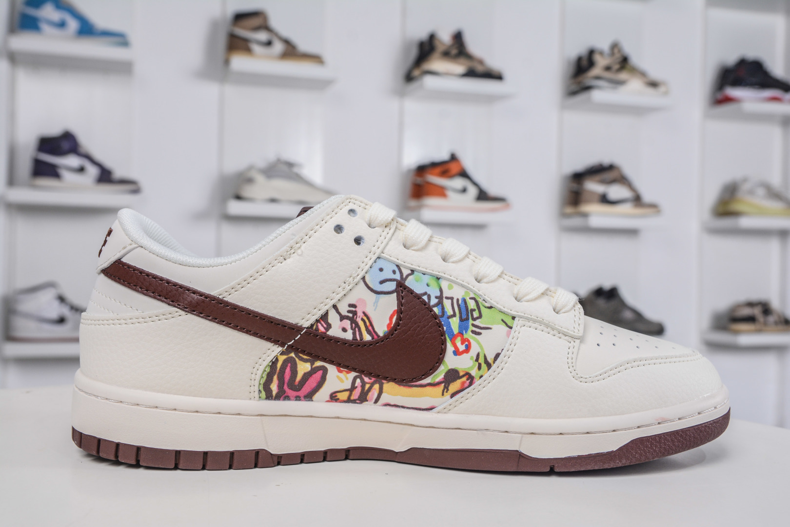 270 Nike SB Dunk Low x DIOR 迪奥联名-白棕小勾 QW5836-033