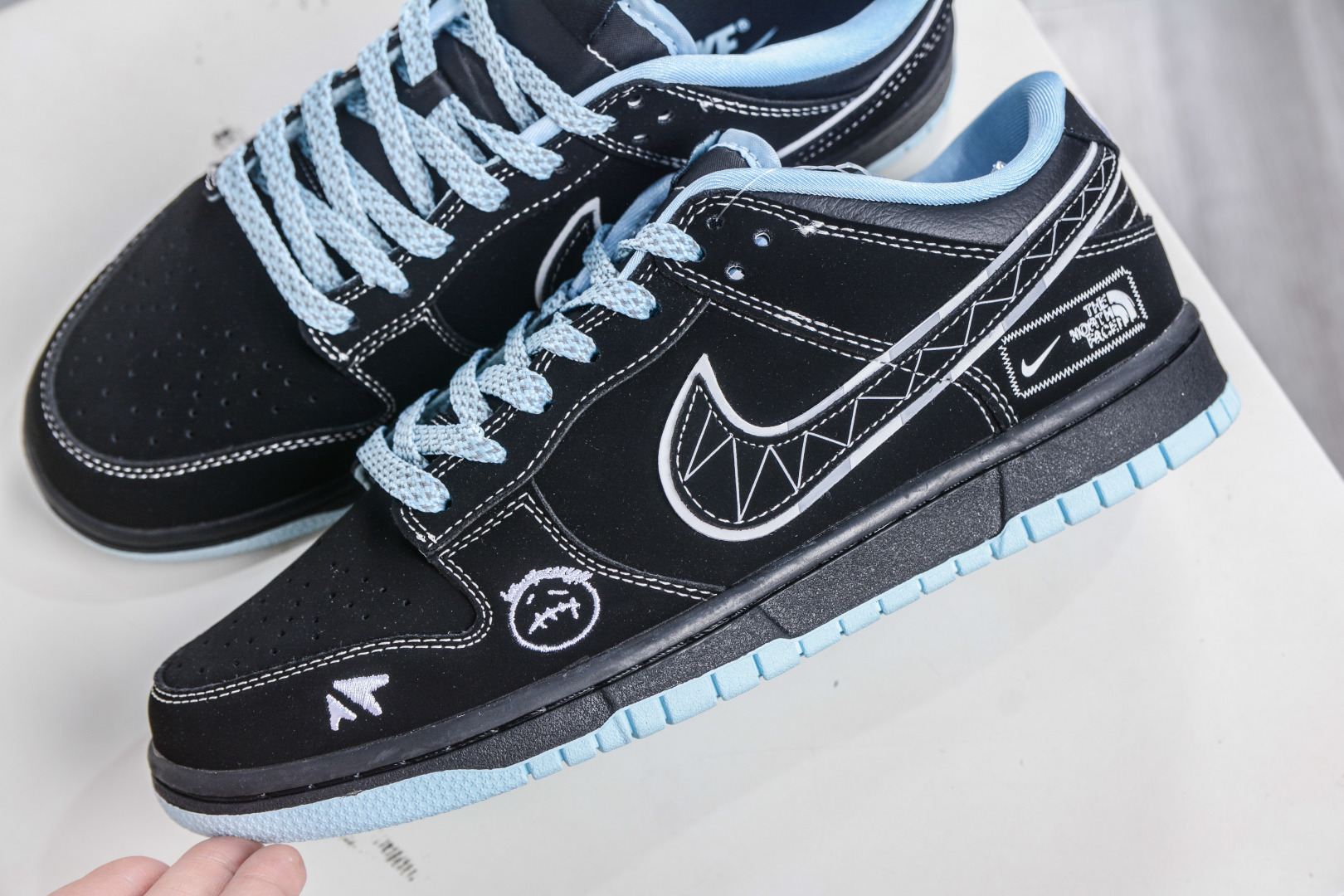 270 Nike SB Dunk Low x The North Face 北面联名-黑蒂芙尼 KK1333-052