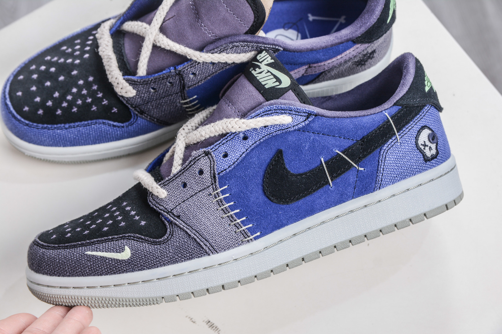 240 DT纯原 ZiWilliamsx Air Jordan 1 Retro Low OG“Voodoo Alternate”巫毒娃娃 IH2309-500