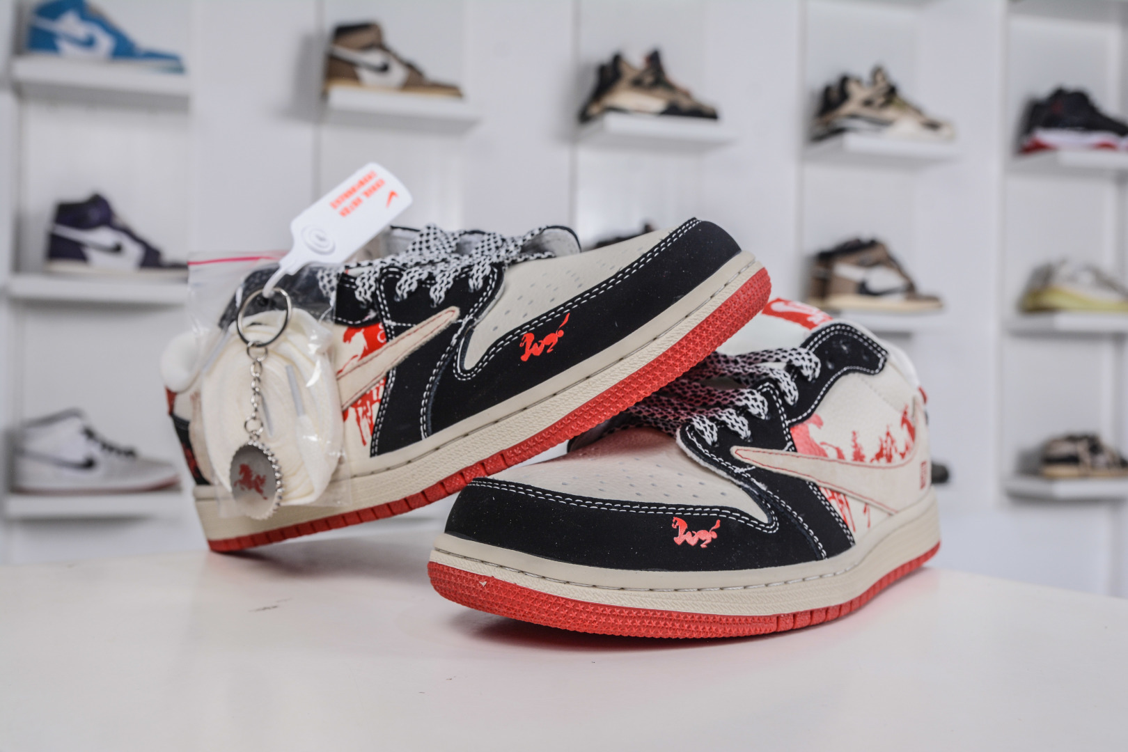 270 TS x Air Jordan 马年联名 黑红马年 XS2025-086