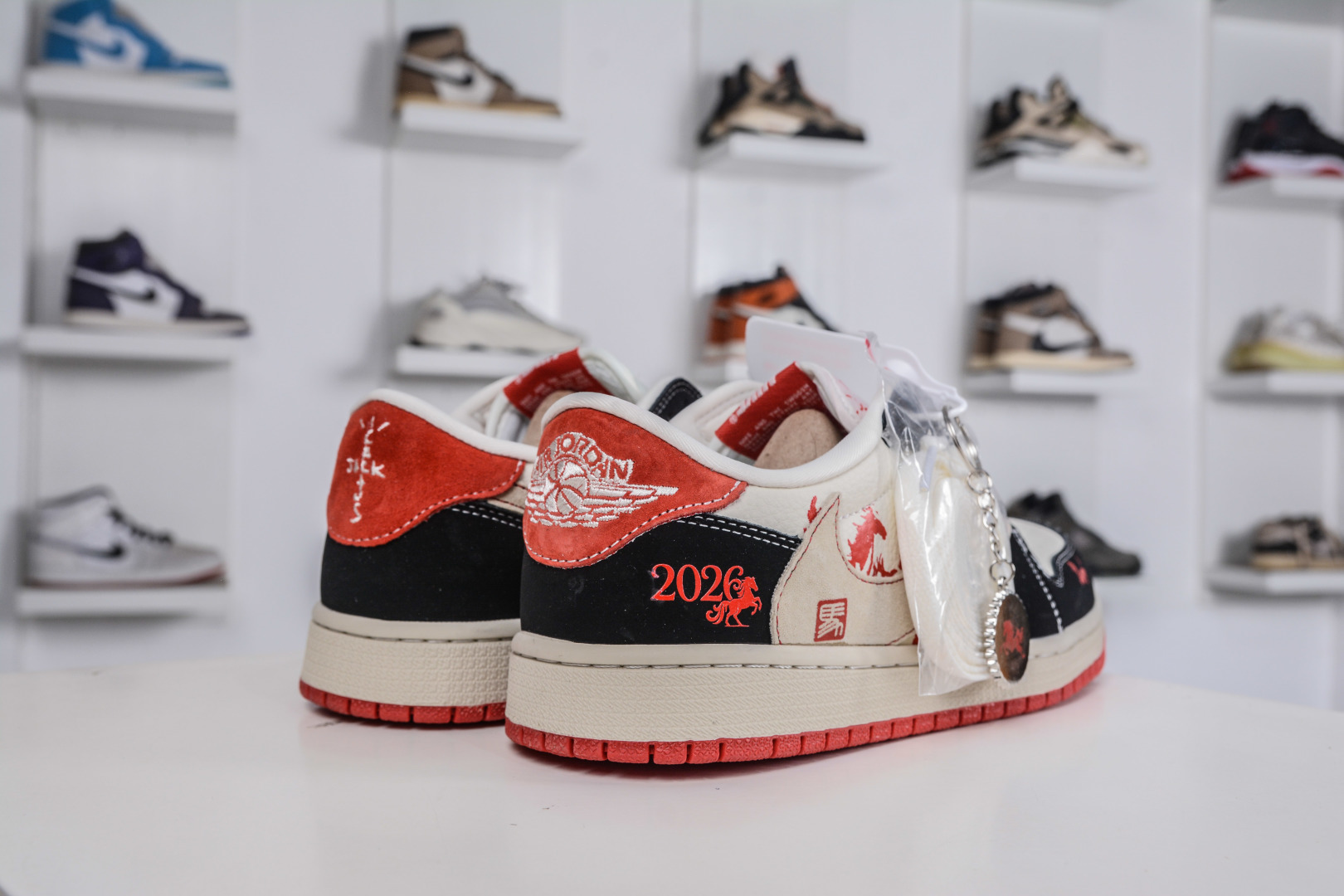 270 TS x Air Jordan 马年联名 黑红马年 XS2025-086