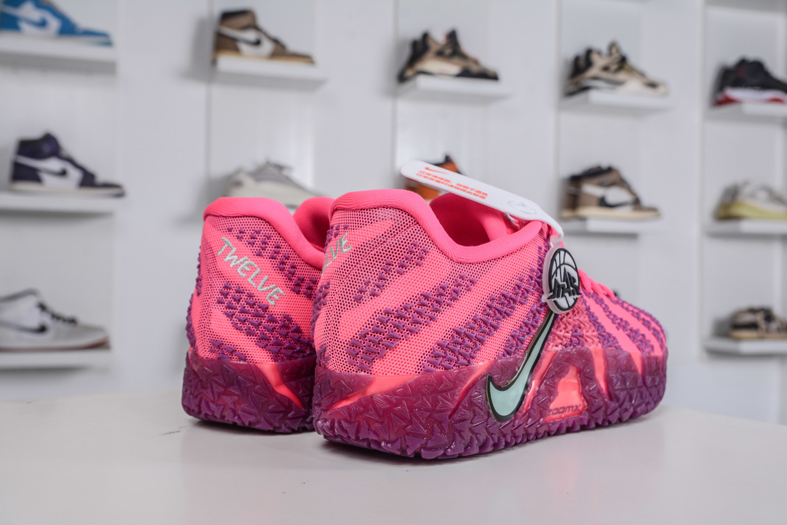 290 灭世纯原 NK Ja 3 Scratch EP 莫兰特三代柔软舒适防滑耐磨透气支撑轻便低帮篮球鞋 HF2794-600