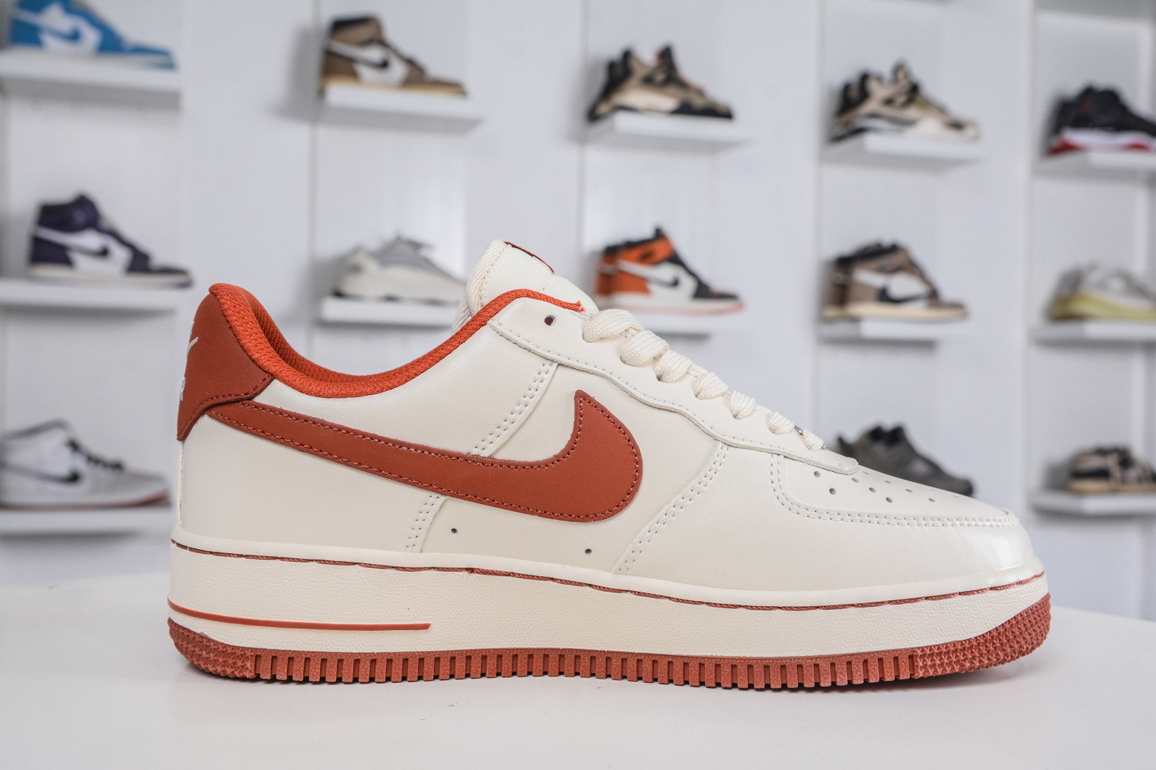 260 Nike Air Force 1 Low 07 x Louis VuittLV联名-米橙红 NH0601-588