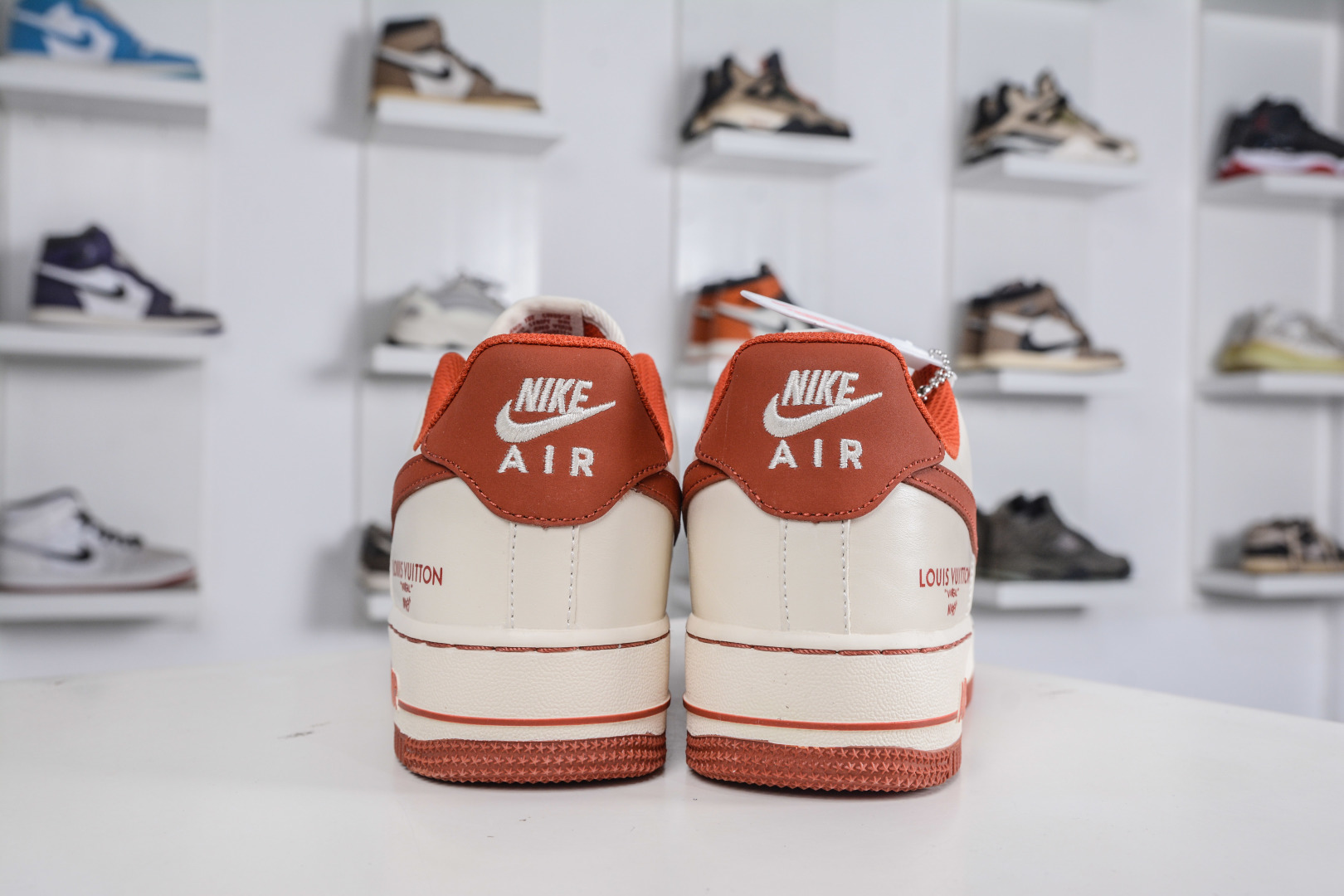 260 Nike Air Force 1 Low 07 x Louis VuittLV联名-米橙红 NH0601-588