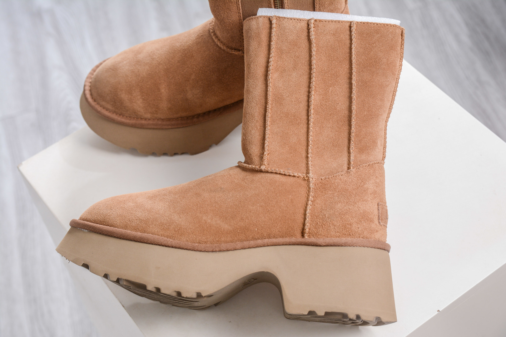 320 UGG 鱼人厚底铅笔靴 5cm厚底 小红书爆款 1158313