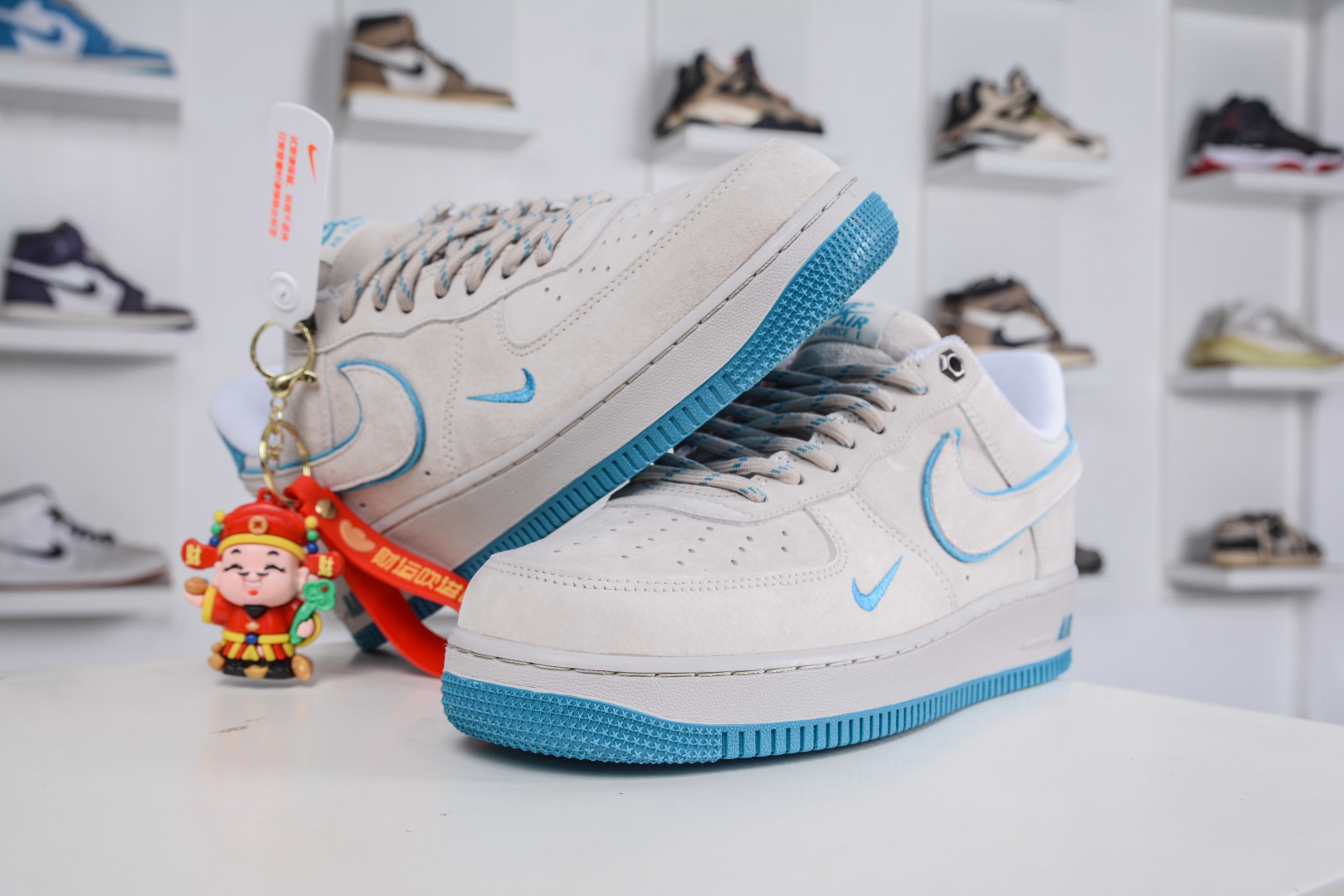 200 Air Force 1 '07 Low 灰蓝麂皮 DY9867-109