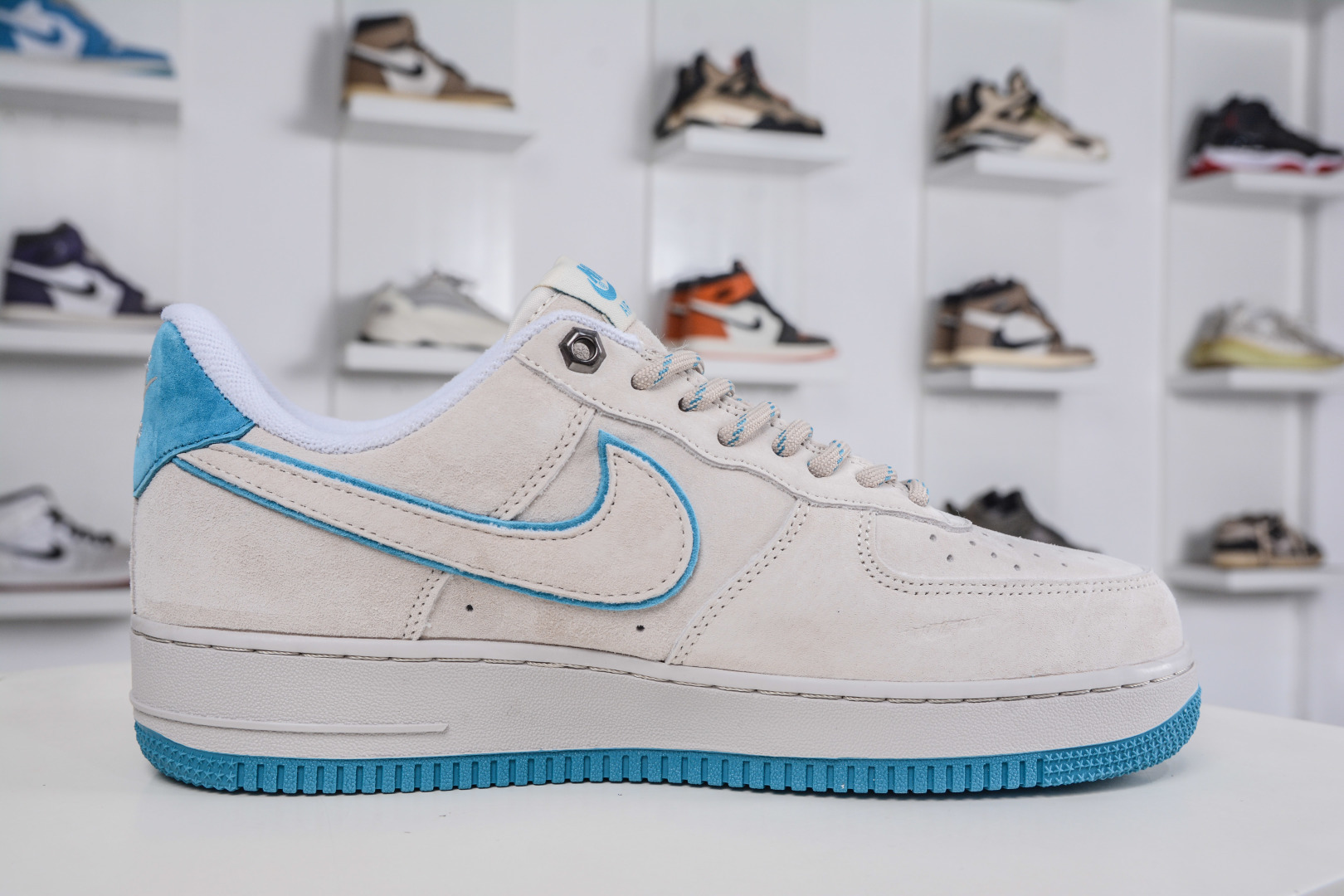 200 Air Force 1 '07 Low 灰蓝麂皮 DY9867-109