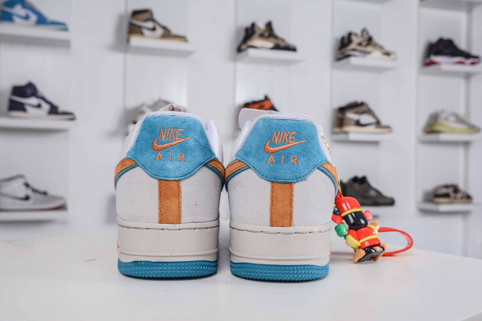 200 Air Force 1 '07 Low 灰蓝橙麂皮 DY9867-108