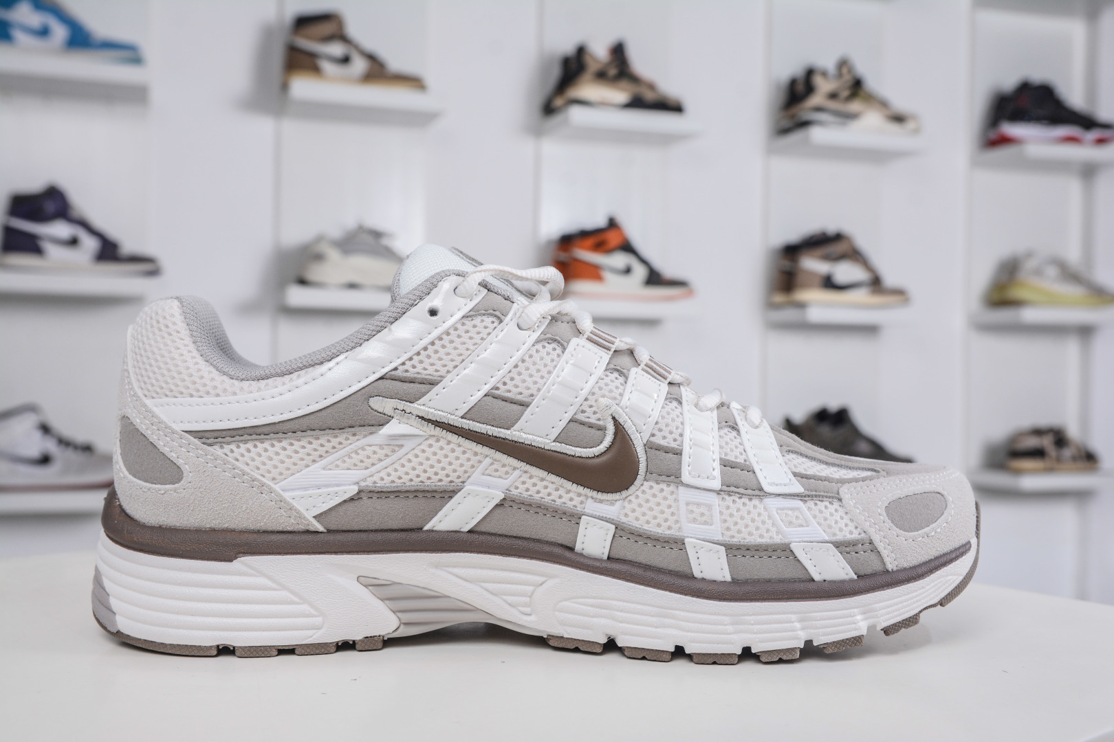 180 X版纯原 NK P-6000 系列低帮复古老爹风休闲运动舒适慢跑鞋 HV6353-001