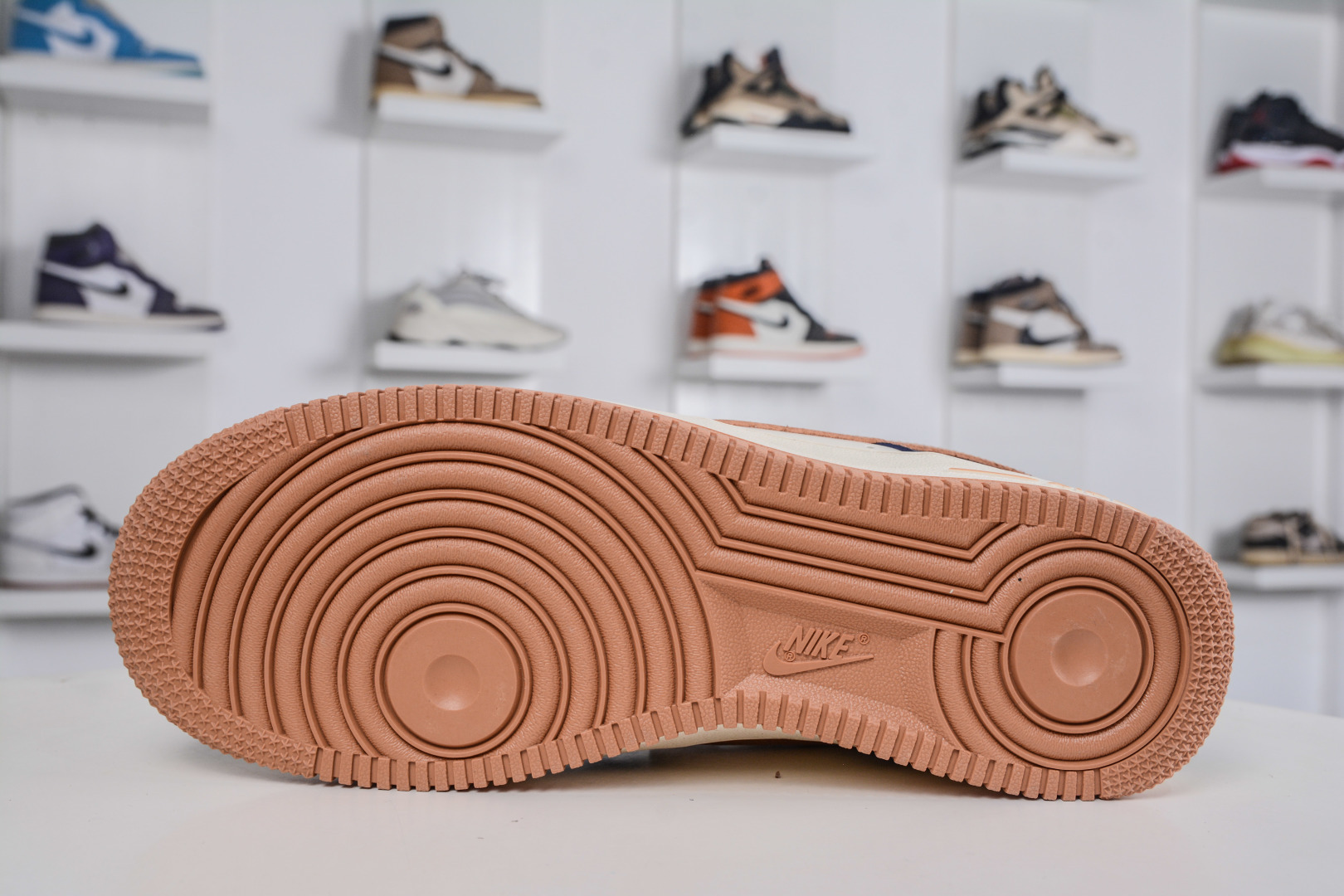 260 Nike Air Force 1 Low 07 x Louis VuittLV联名-暮蓝杏棕 NH0601-585