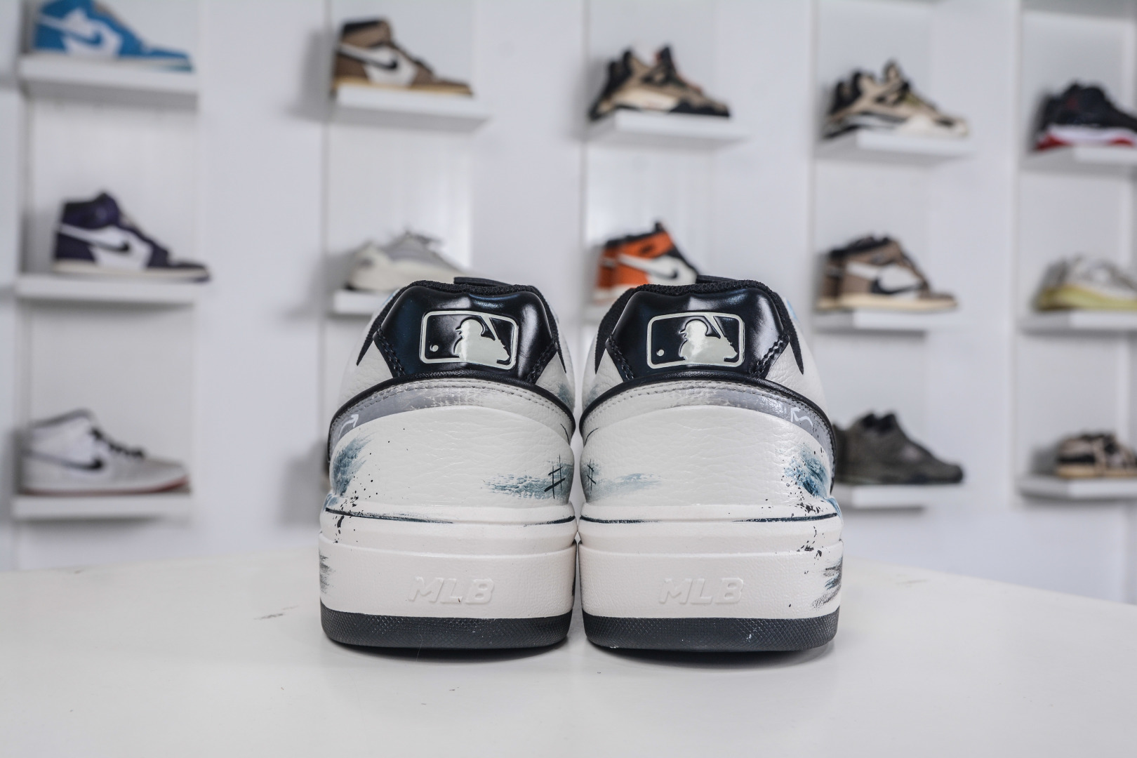 270 MLB Chunky Liner 平行宇宙 丹宁元素 涂鸦定制配色学长鞋系列低帮老爹风轻量增高厚底百搭休闲运动慢跑鞋 3ASXCA12N 50WHS