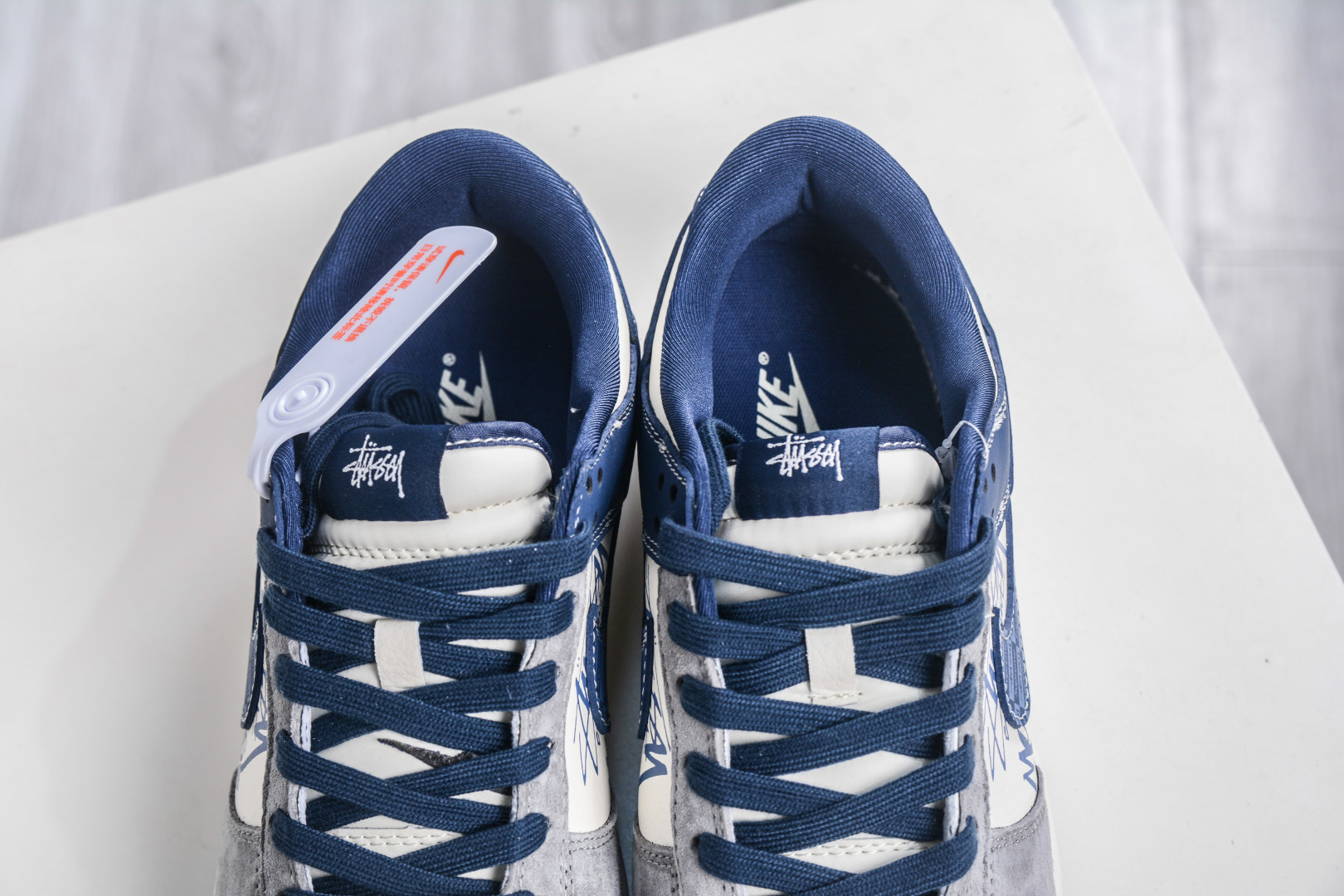 270 Nike SB Dunk Low X Stussy 斯图西联名-米灰蓝 XD1588-243