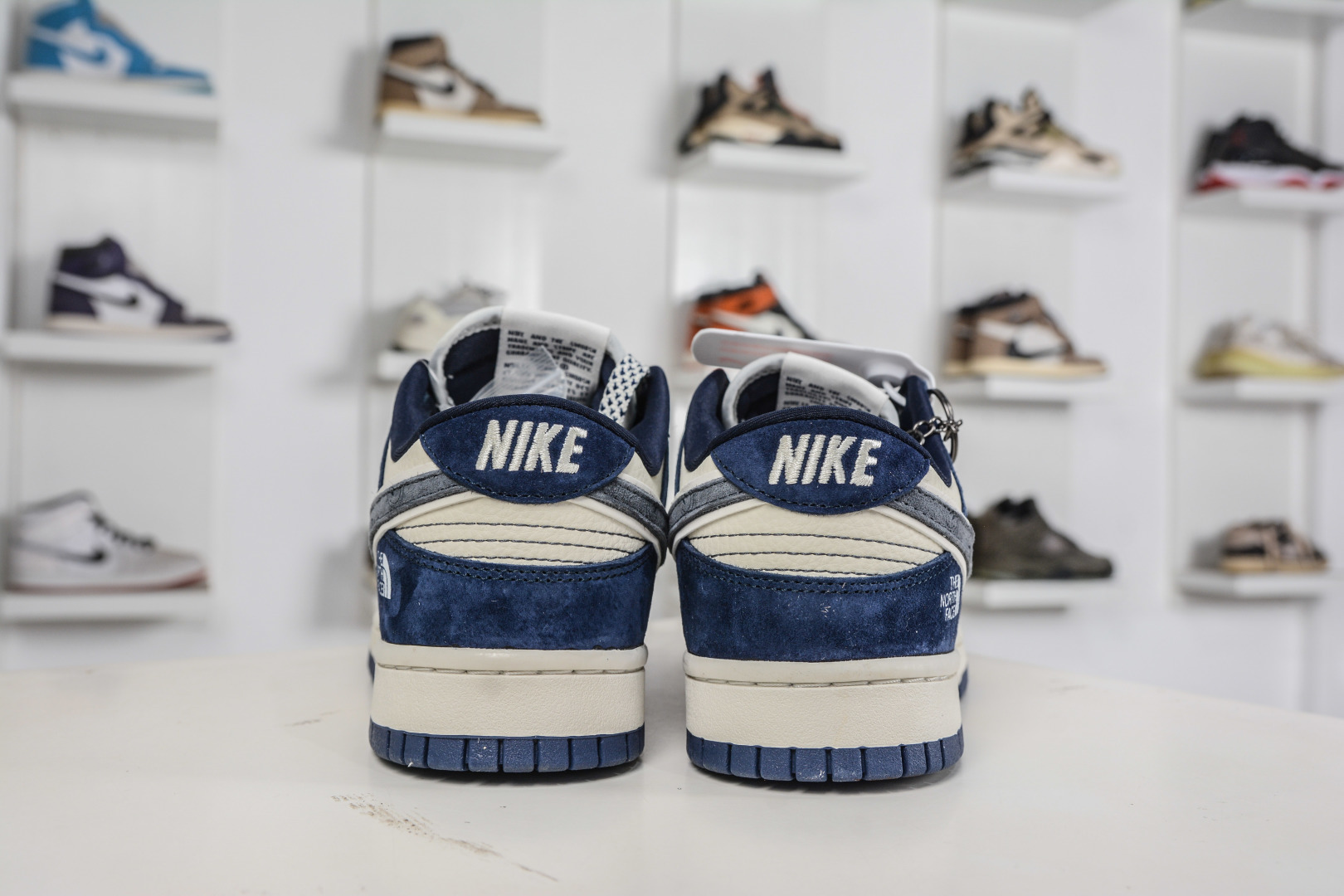 270 Nike SB Dunk Low x The North Face 北面联名-米灰蓝笑脸 MN1688-102