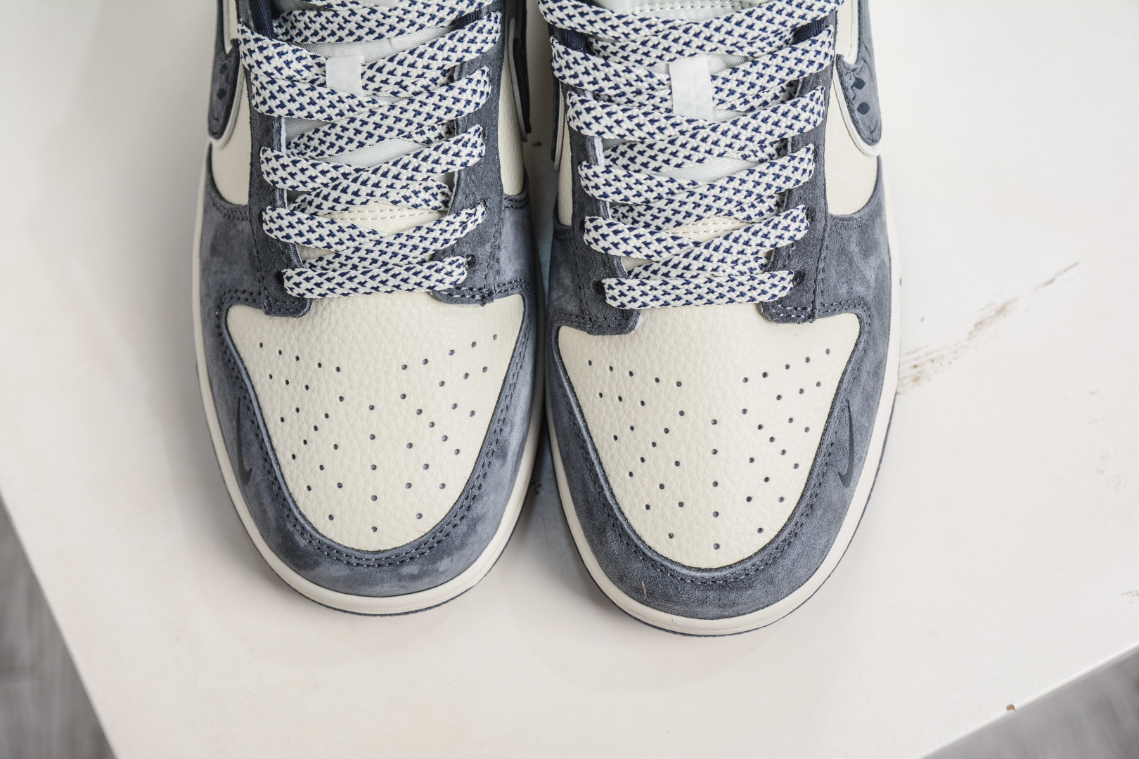 270 Nike SB Dunk Low x The North Face 北面联名-米灰蓝笑脸 MN1688-102