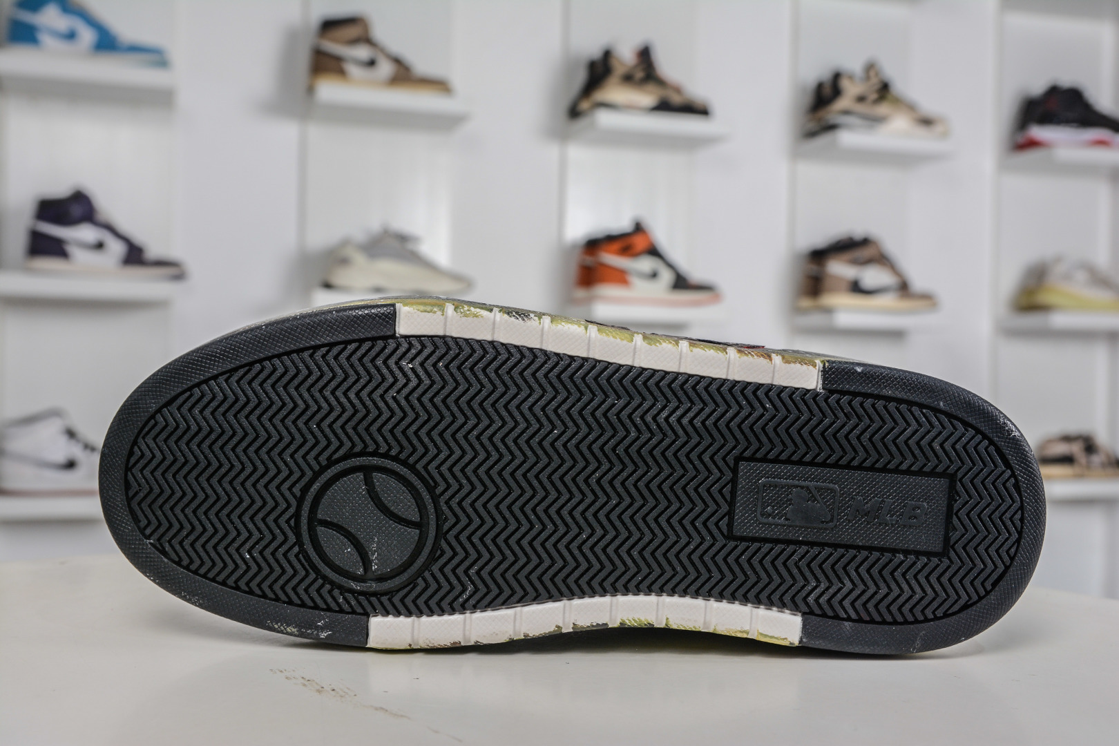 290 MLB Chunky Liner 复古麻绳 马蹄青云 涂鸦定制配色学长鞋 3ASXCA12N 50WHS