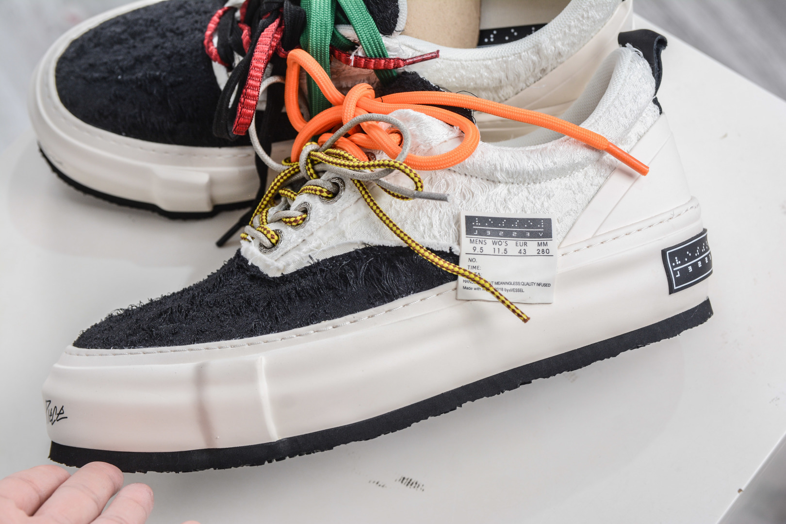 350 VESSEL × 吴建豪联名｜雪花酥 Snowflake厚底板鞋