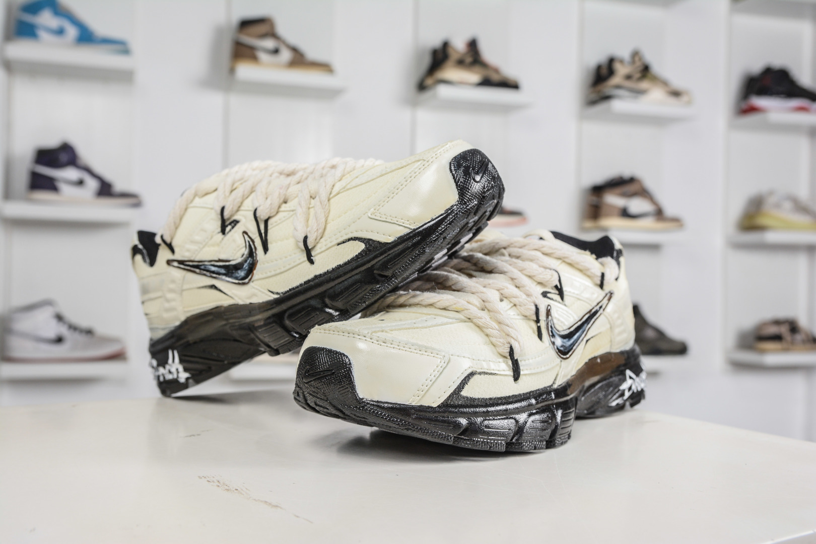 290 NIKE INITIATOR创始者系列复古休闲运动舒适跑鞋 394055-100