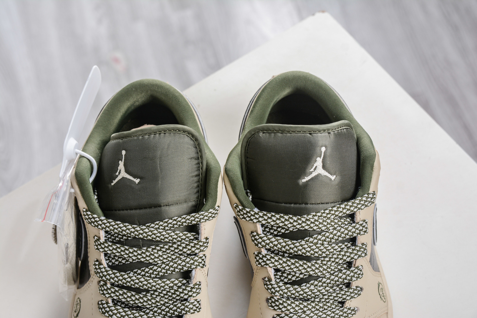 270 Air Jordan 1 Retro Low x The North Face 北面联名-棕绿迷彩 QG1988-017