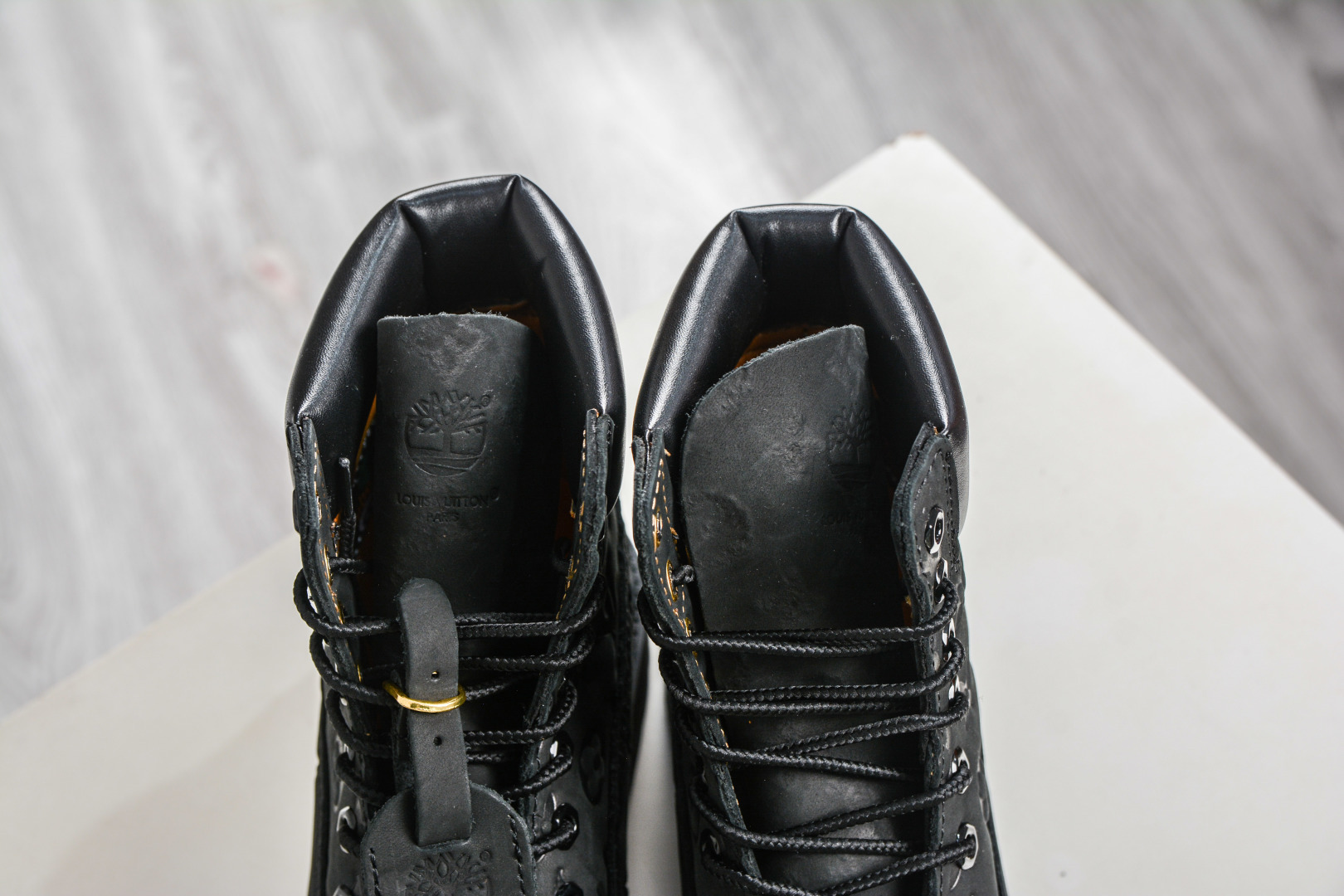 340 Timberland/天伯伦 添柏岚/经典大黄靴 LV 高帮/黑色 菲董
