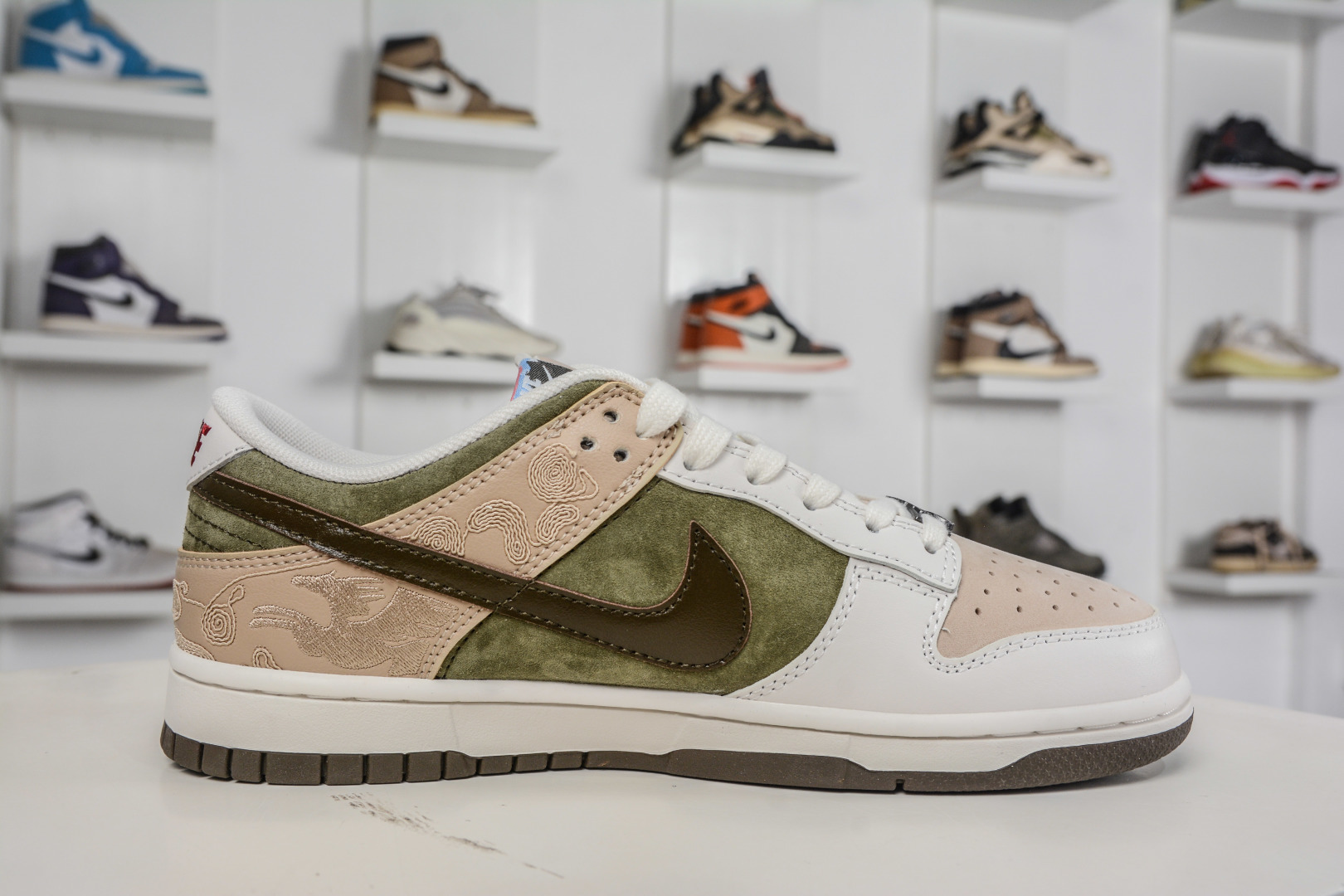 220 NK Dunk Pegasus Pack 马年限定米褐色 低帮复古休闲运动滑板鞋 IQ1118-220