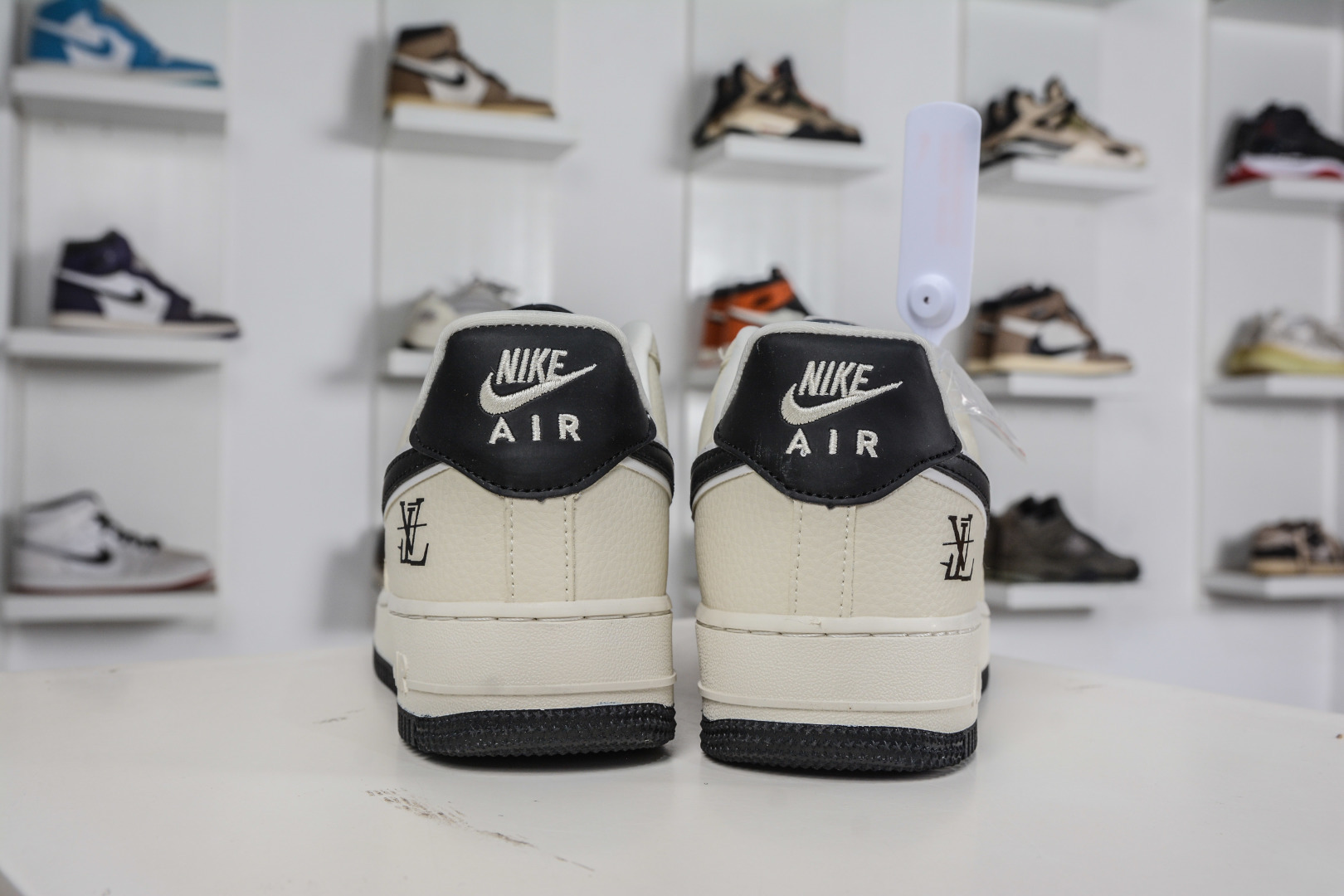 260 Nike Air Force 1 Low 07 x Louis Vuitton LV联名-米白黑 LD1999-001