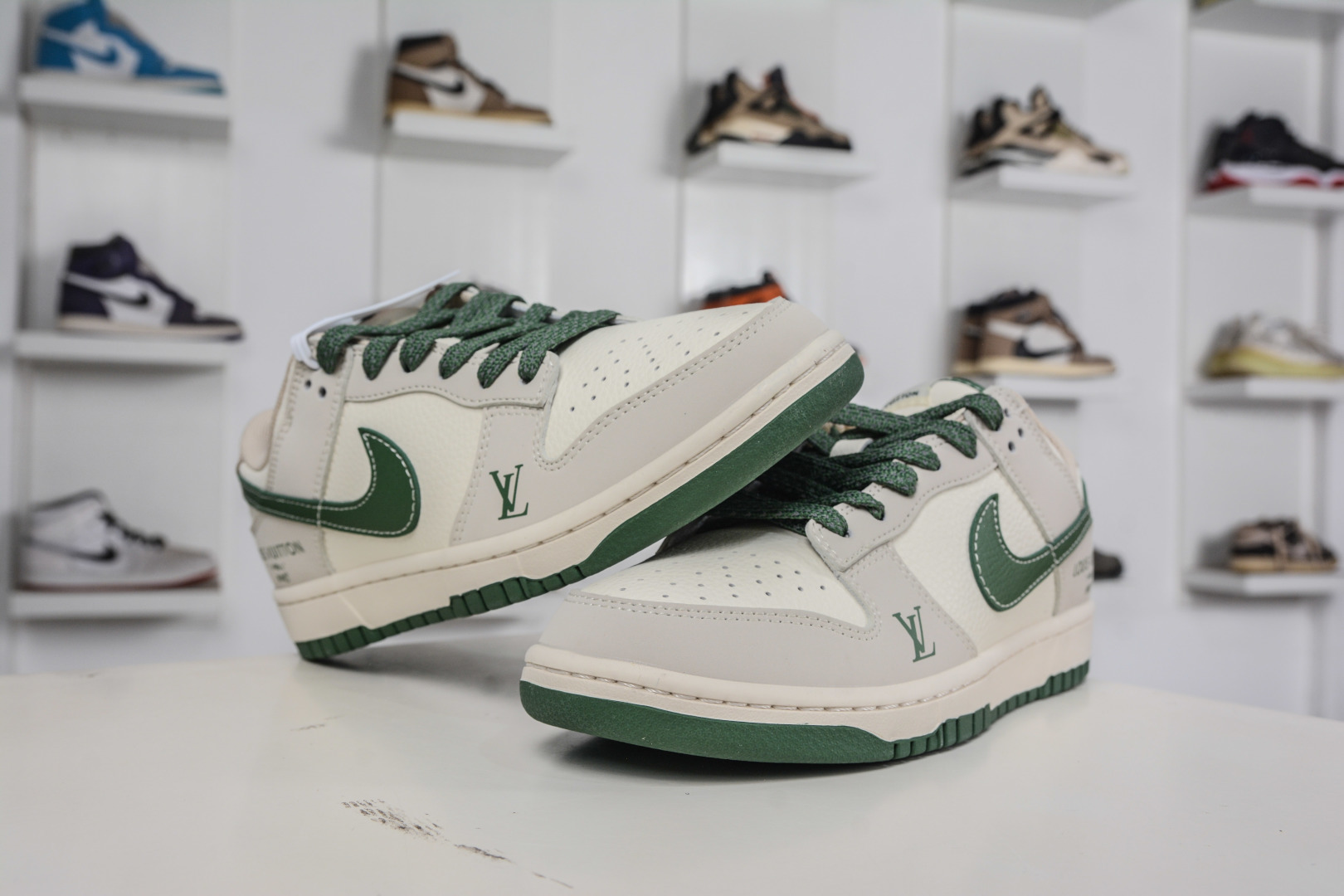 270 Nike SB Dunk Low x Louis Vuitton LV联名-米灰军绿 JP1628-001-Chinese UA Cheap High Quatity Brand Clothes Bags handbags Sneakers wholesale wholesaler seller from China Factory suppliers Fashion Clothing Shoes best Quality Beautiful Price 270 Nike SB Dunk Low x Louis Vuitton LV联名-米灰军绿 JP1628-001