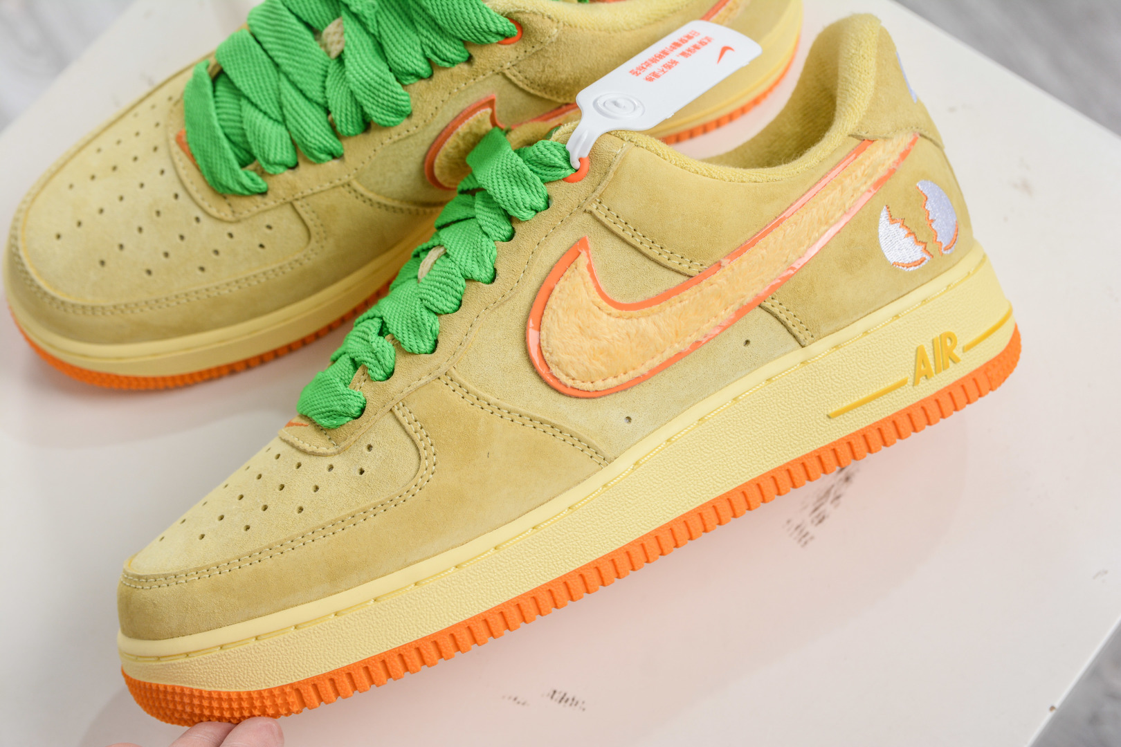 220 HY版DOAF x Air Force 1 Low 俄勒冈小黄鸭 IU7612-700