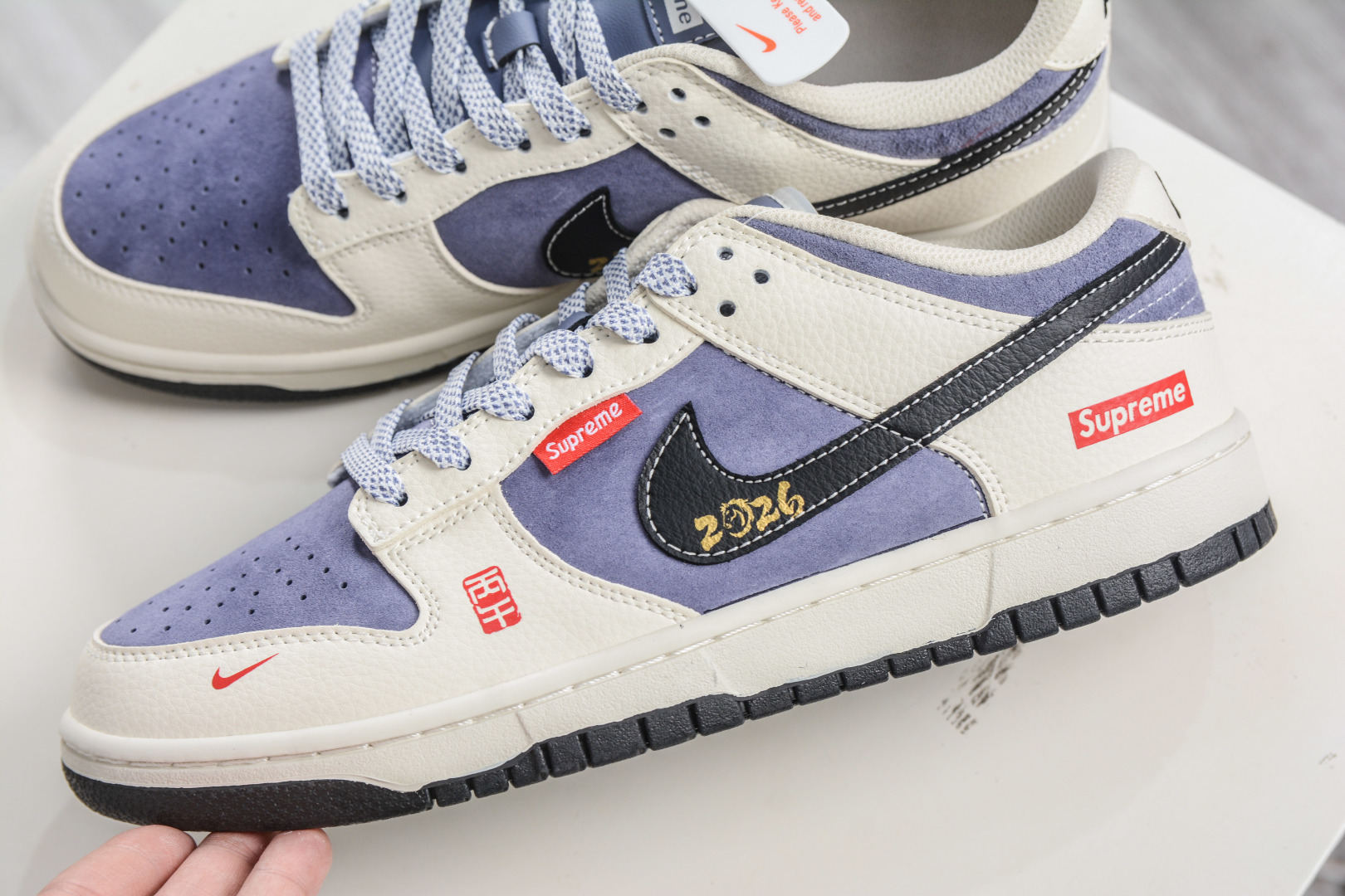 270 Nike SB Dunk Low x Superme SUP联名马年限定-米黑紫 DN3168-015-Chinese UA Cheap High Quatity Brand Clothes Bags handbags Sneakers wholesale wholesaler seller from China Factory suppliers Fashion Clothing Shoes best Quality Beautiful Price 270 Nike SB Dunk Low x Superme SUP联名马年限定-米黑紫 DN3168-015