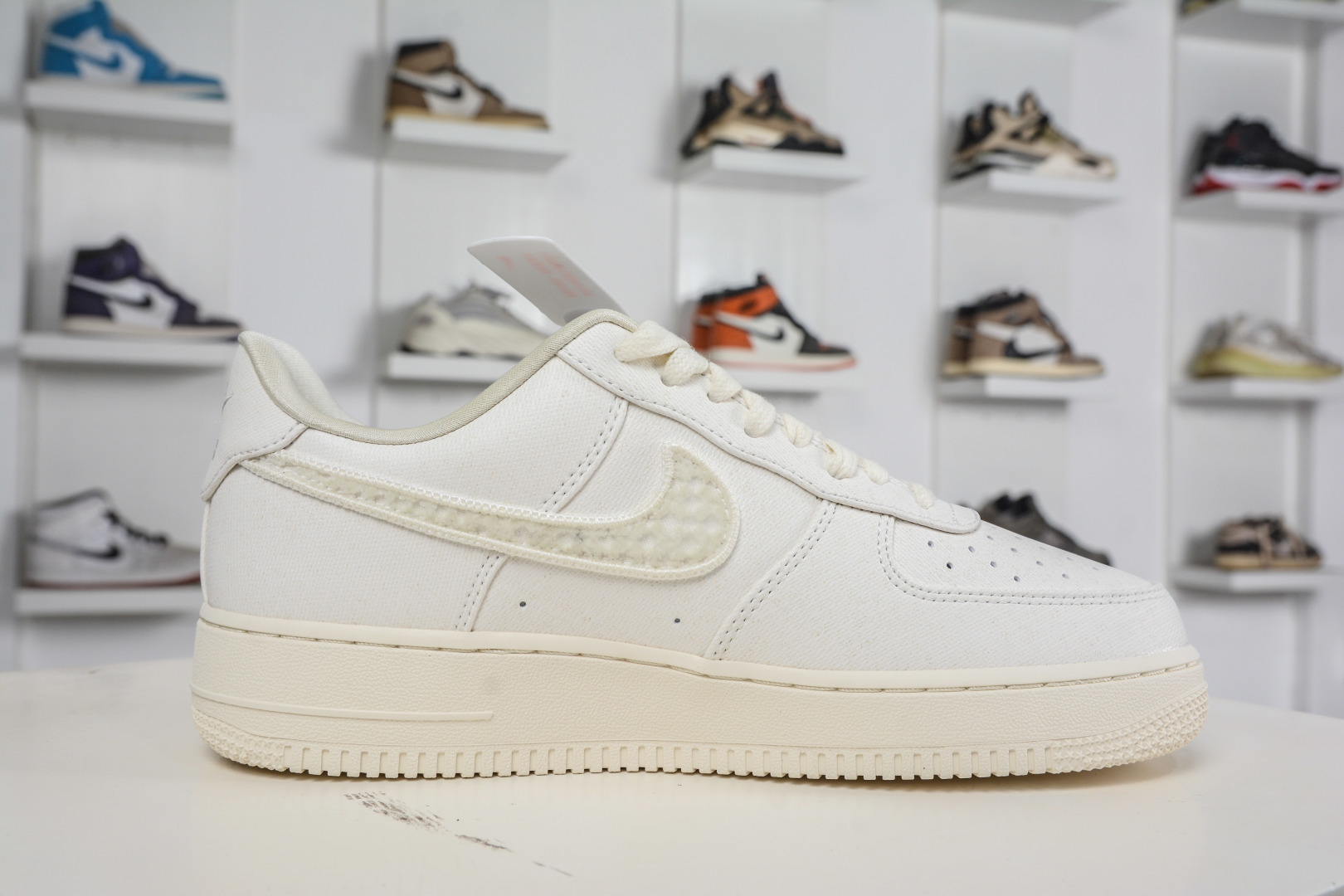 220 HY版Nike Air Force 1'07 Low米色 空军一号系列经典低帮百搭休闲运动板鞋 IH7351-010