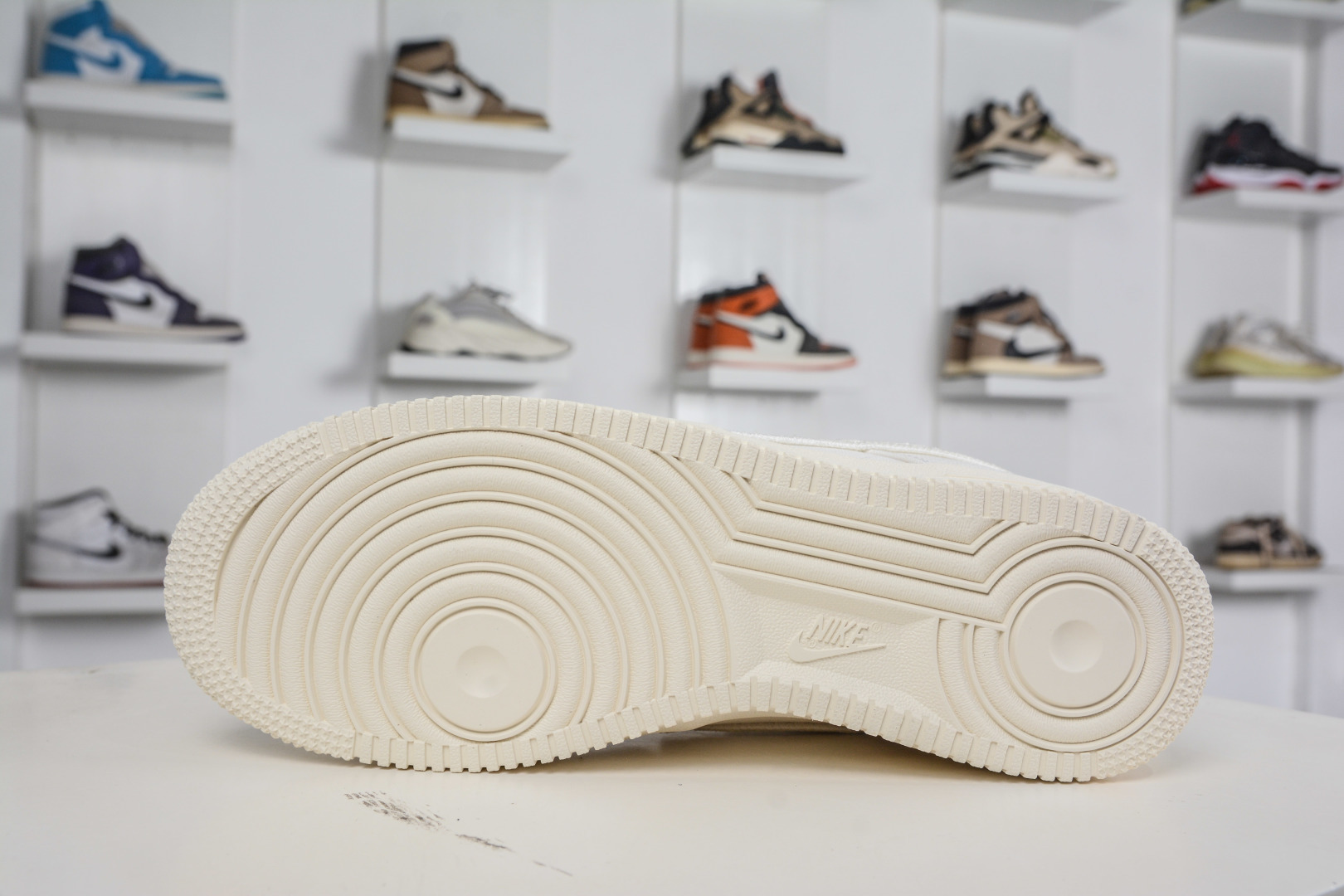 220 HY版Nike Air Force 1'07 Low米色 空军一号系列经典低帮百搭休闲运动板鞋 IH7351-010