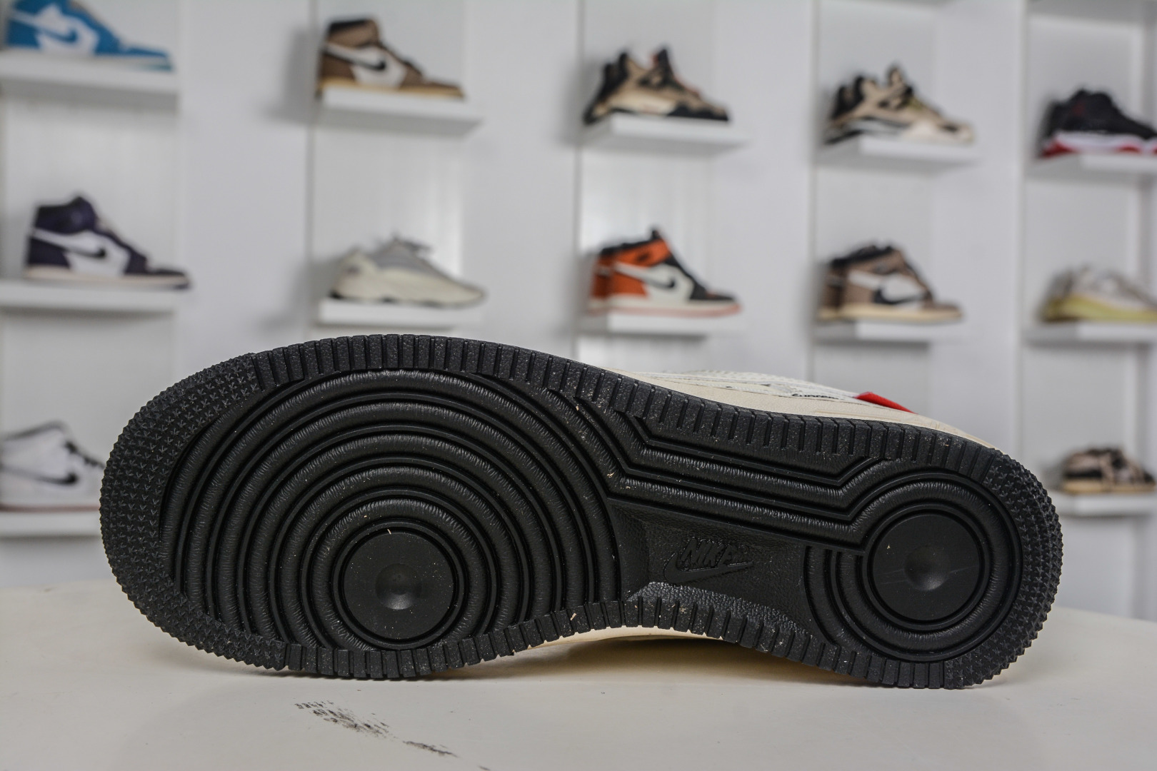 260 Nike Air Force 1 Low 07 x Supreme SUP联名-米白黑 XX3168-222-Chinese UA Cheap High Quatity Brand Clothes Bags handbags Sneakers wholesale wholesaler seller from China Factory suppliers Fashion Clothing Shoes best Quality Beautiful Price 260 Nike Air Force 1 Low 07 x Supreme SUP联名-米白黑 XX3168-222