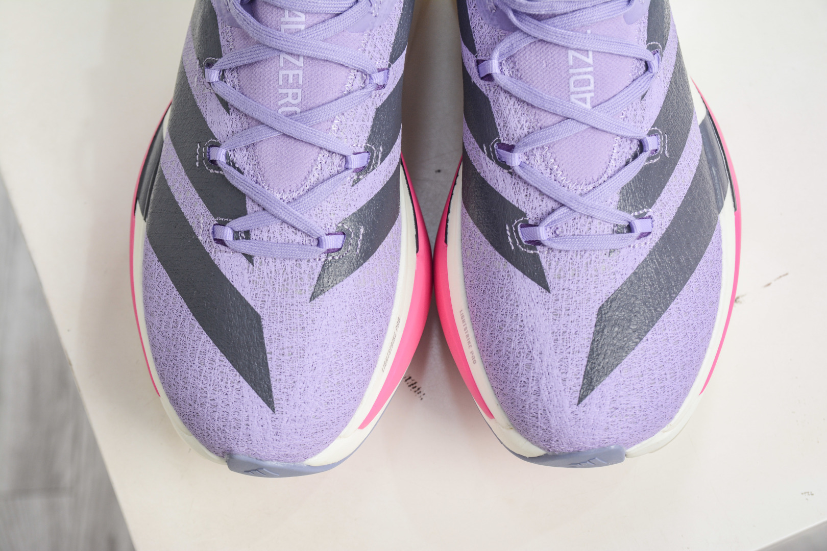 220 Adidas Adizero Prime X3 Strung 舒适防滑耐磨低帮跑步鞋 JQ2801