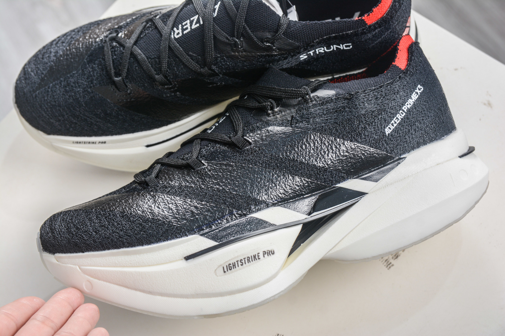 220 Adidas Adizero Prime X3 Strung 舒适防滑耐磨低帮跑步鞋 JR6369-Chinese UA Cheap High Quatity Brand Clothes Bags handbags Sneakers wholesale wholesaler seller from China Factory suppliers Fashion Clothing Shoes best Quality Beautiful Price 220 Adidas Adizero Prime X3 Strung 舒适防滑耐磨低帮跑步鞋 JR6369