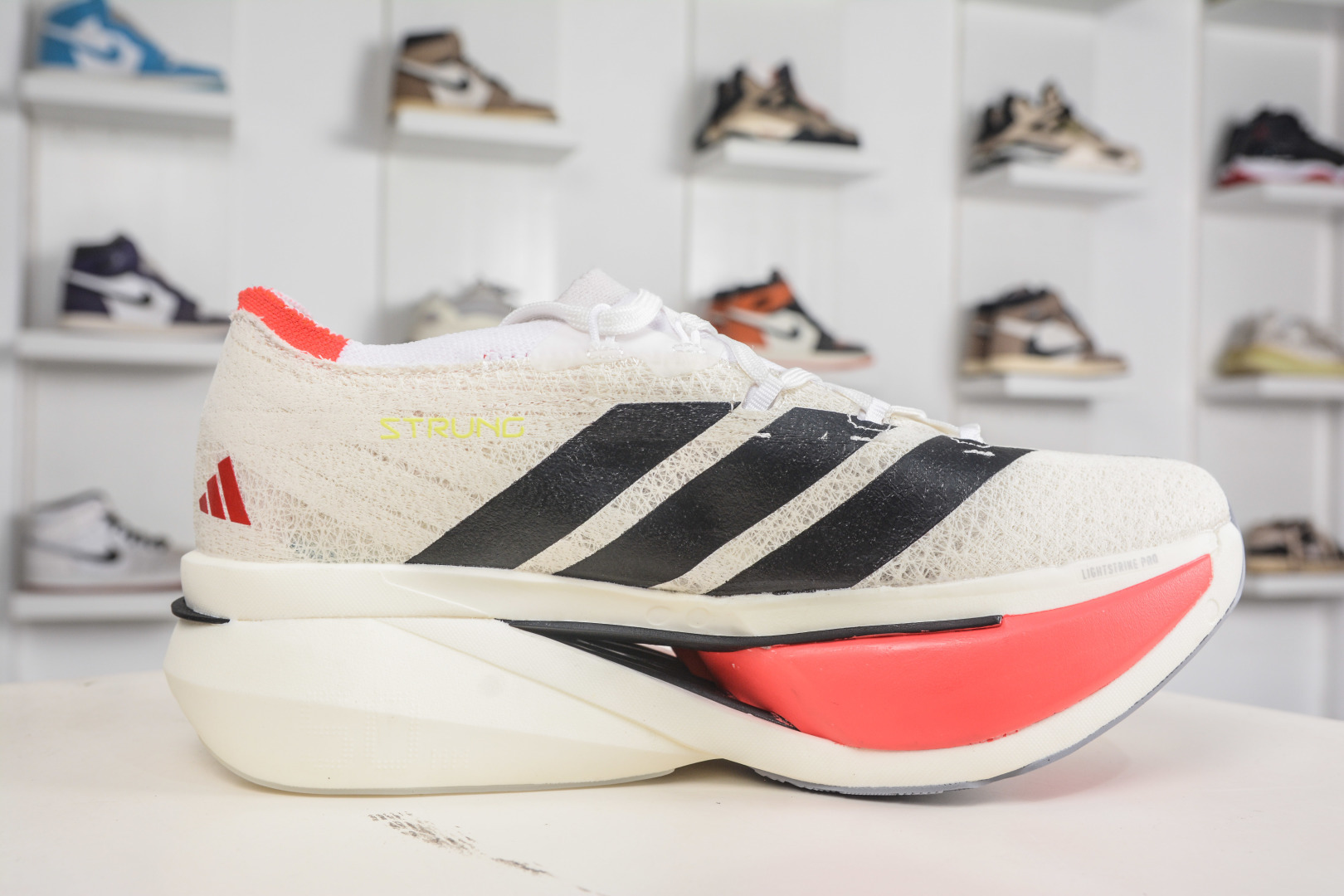 220 Adidas Adizero Prime X3 Strung 舒适防滑耐磨低帮跑步鞋 JR2597-Chinese UA Cheap High Quatity Brand Clothes Bags handbags Sneakers wholesale wholesaler seller from China Factory suppliers Fashion Clothing Shoes best Quality Beautiful Price 220 Adidas Adizero Prime X3 Strung 舒适防滑耐磨低帮跑步鞋 JR2597
