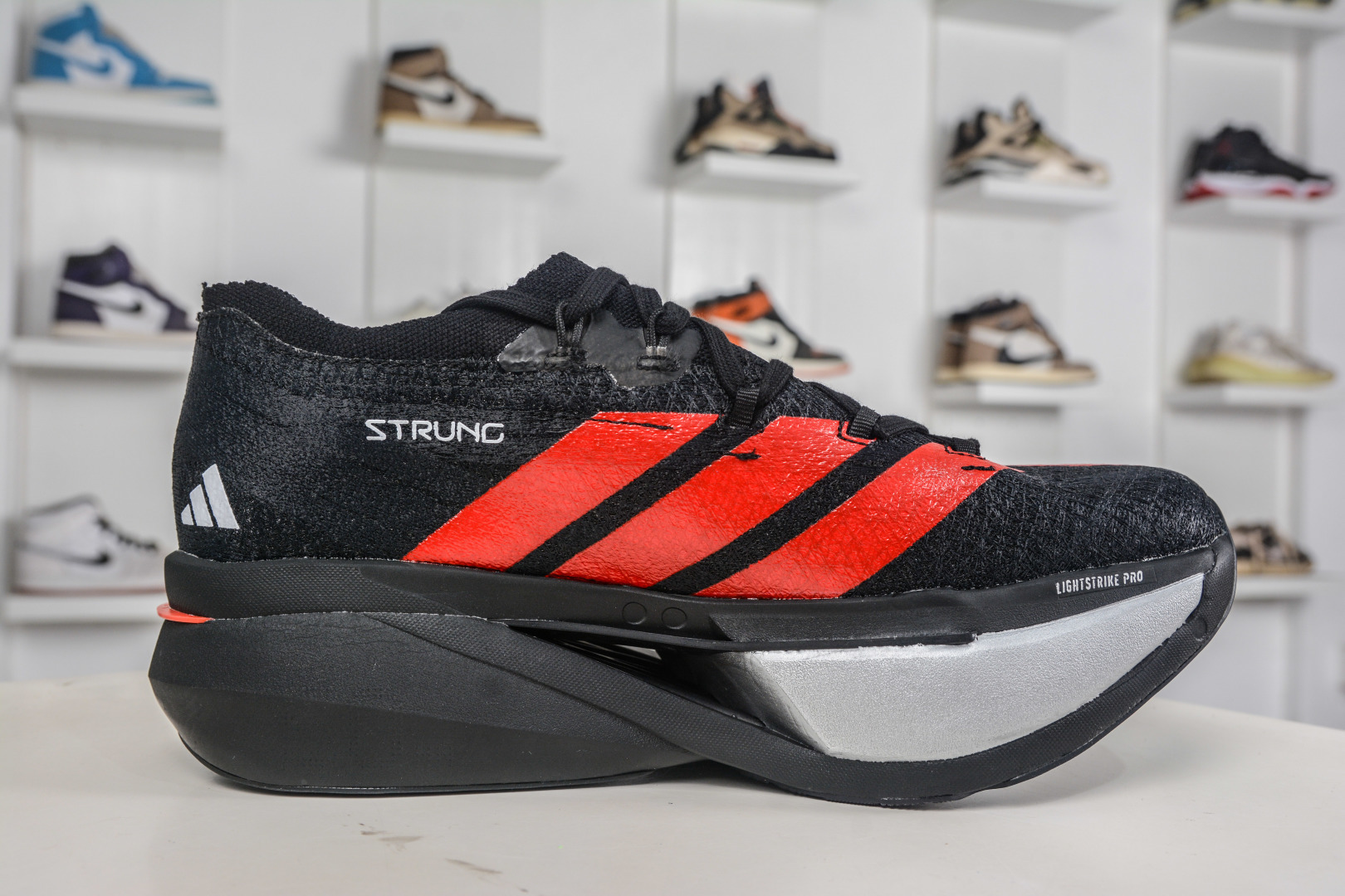 220 Adidas Adizero Prime X3 Strung 舒适防滑耐磨低帮跑步鞋 KJ6946-Chinese UA Cheap High Quatity Brand Clothes Bags handbags Sneakers wholesale wholesaler seller from China Factory suppliers Fashion Clothing Shoes best Quality Beautiful Price 220 Adidas Adizero Prime X3 Strung 舒适防滑耐磨低帮跑步鞋 KJ6946