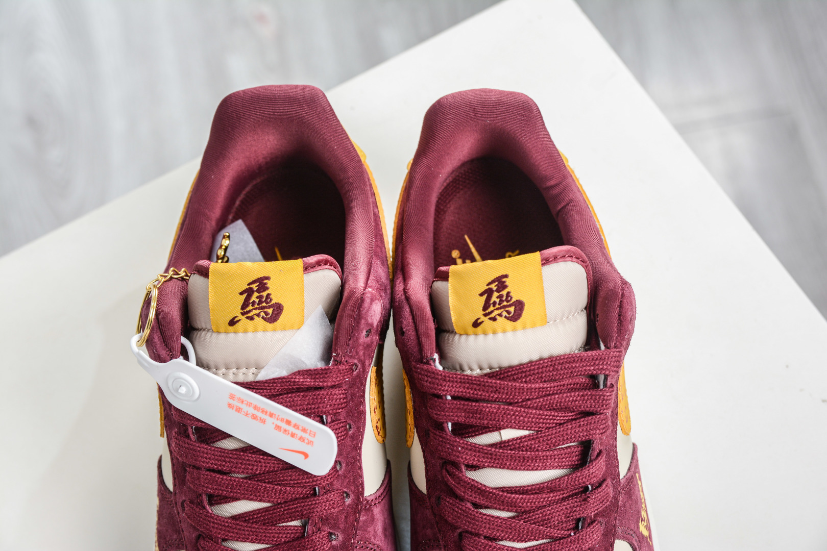 Nike Air Force 1 '07 Low 马年限定联名-酒红金钩 KD1688-003 Nike Air Force 1 '07 Low 马年限定联名-酒红金钩 KD1688-003