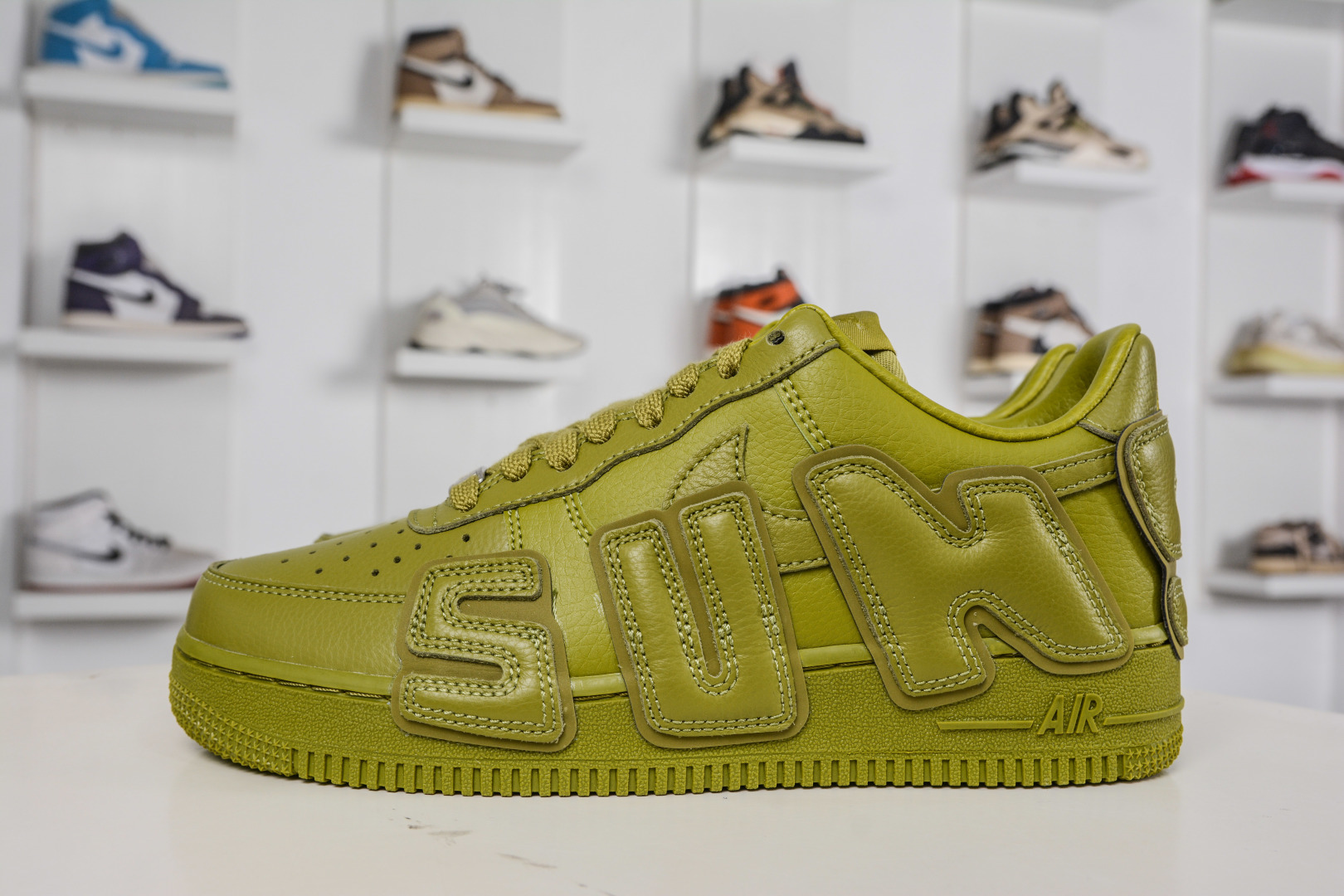 SF版 CPFM x NK Air Force 1 07 Low 空军一号系列低帮经典百搭休闲运动板鞋“联名放大补丁字母” FQ7069-300