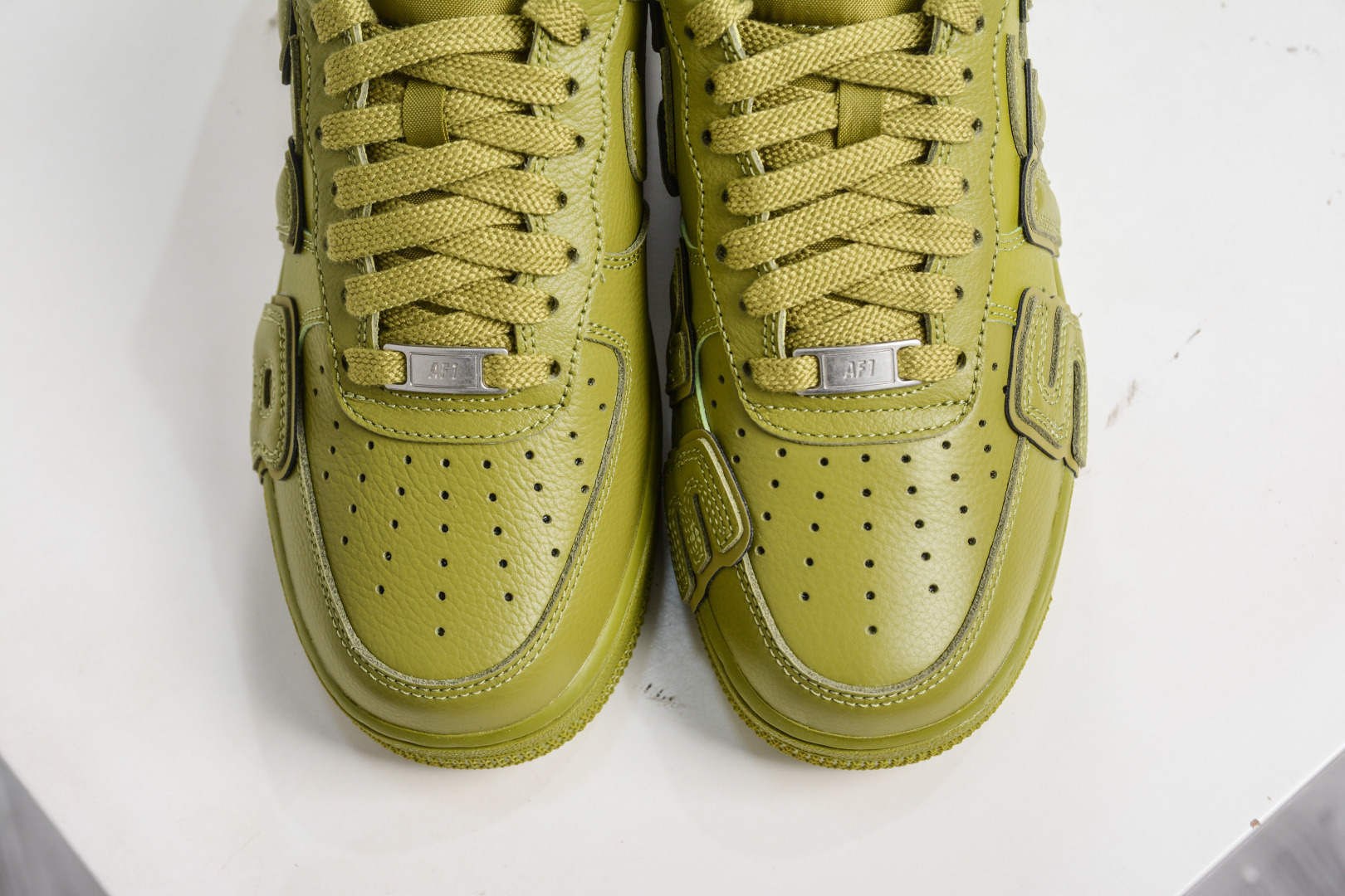 SF版 CPFM x NK Air Force 1 07 Low 空军一号系列低帮经典百搭休闲运动板鞋“联名放大补丁字母” FQ7069-300