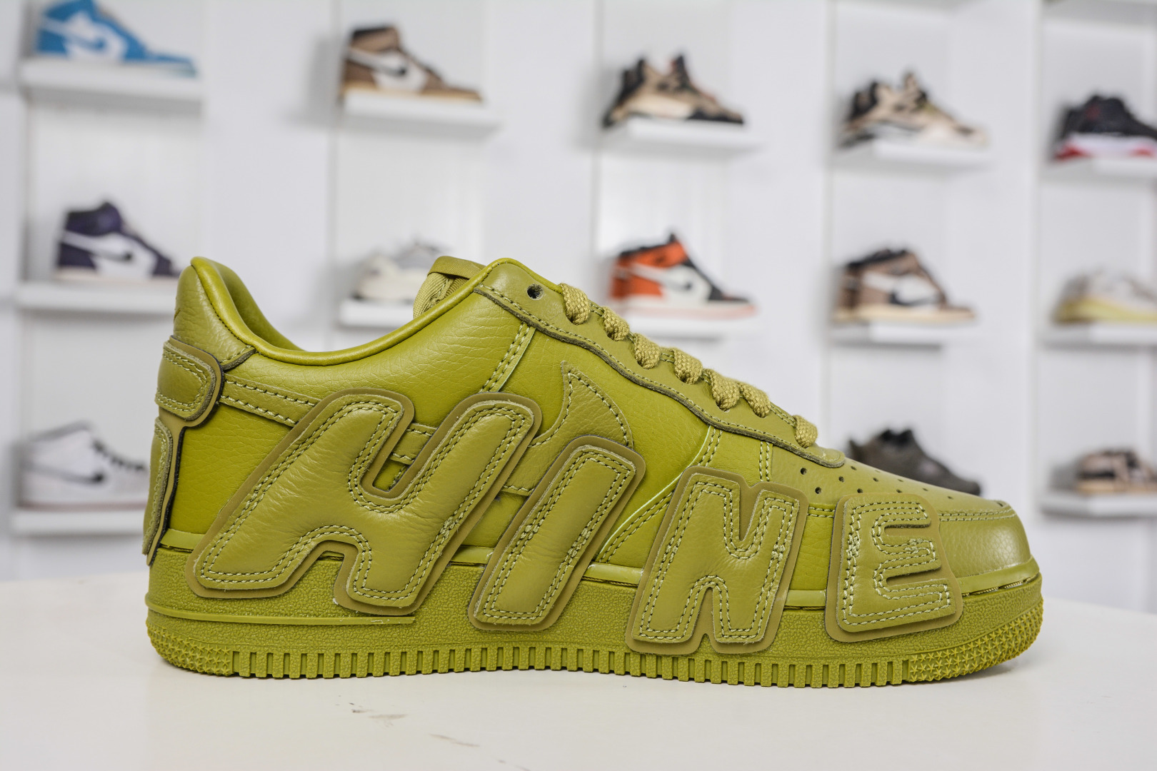 SF版 CPFM x NK Air Force 1 07 Low 空军一号系列低帮经典百搭休闲运动板鞋“联名放大补丁字母” FQ7069-300