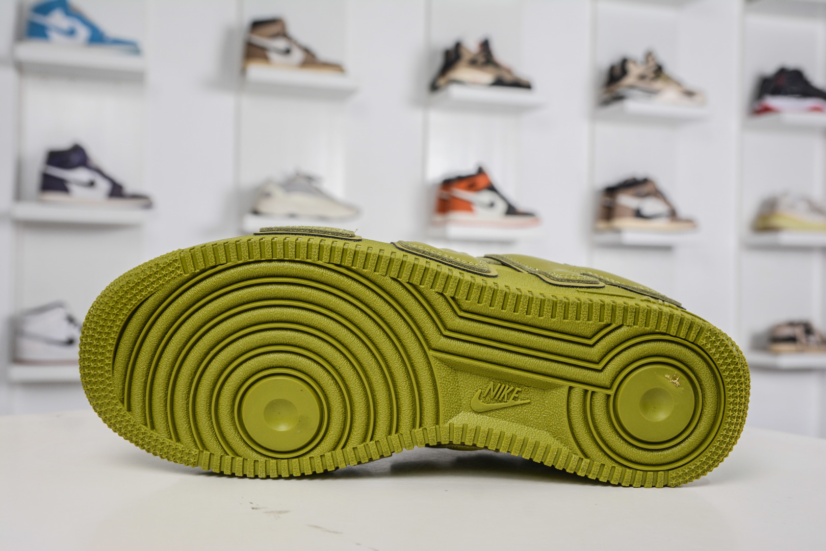 SF版 CPFM x NK Air Force 1 07 Low 空军一号系列低帮经典百搭休闲运动板鞋“联名放大补丁字母” FQ7069-300