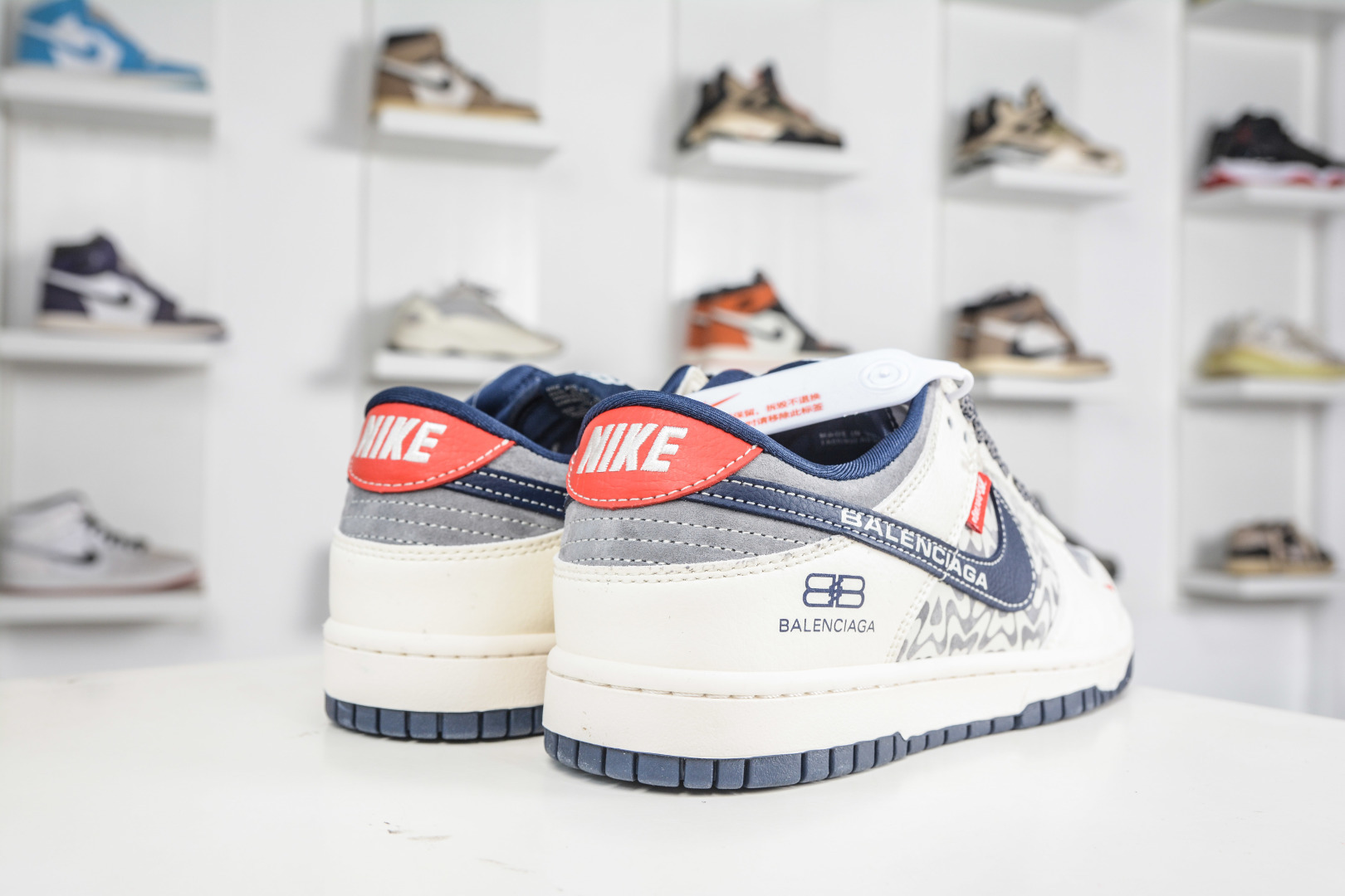 270 Nike SB Dunk Low x Balenciaga 巴黎世家联名-米灰蓝 XD1588-242-Chinese UA Cheap High Quatity Brand Clothes Bags handbags Sneakers wholesale wholesaler seller from China Factory suppliers Fashion Clothing Shoes best Quality Beautiful Price 270 Nike SB Dunk Low x Balenciaga 巴黎世家联名-米灰蓝 XD1588-242