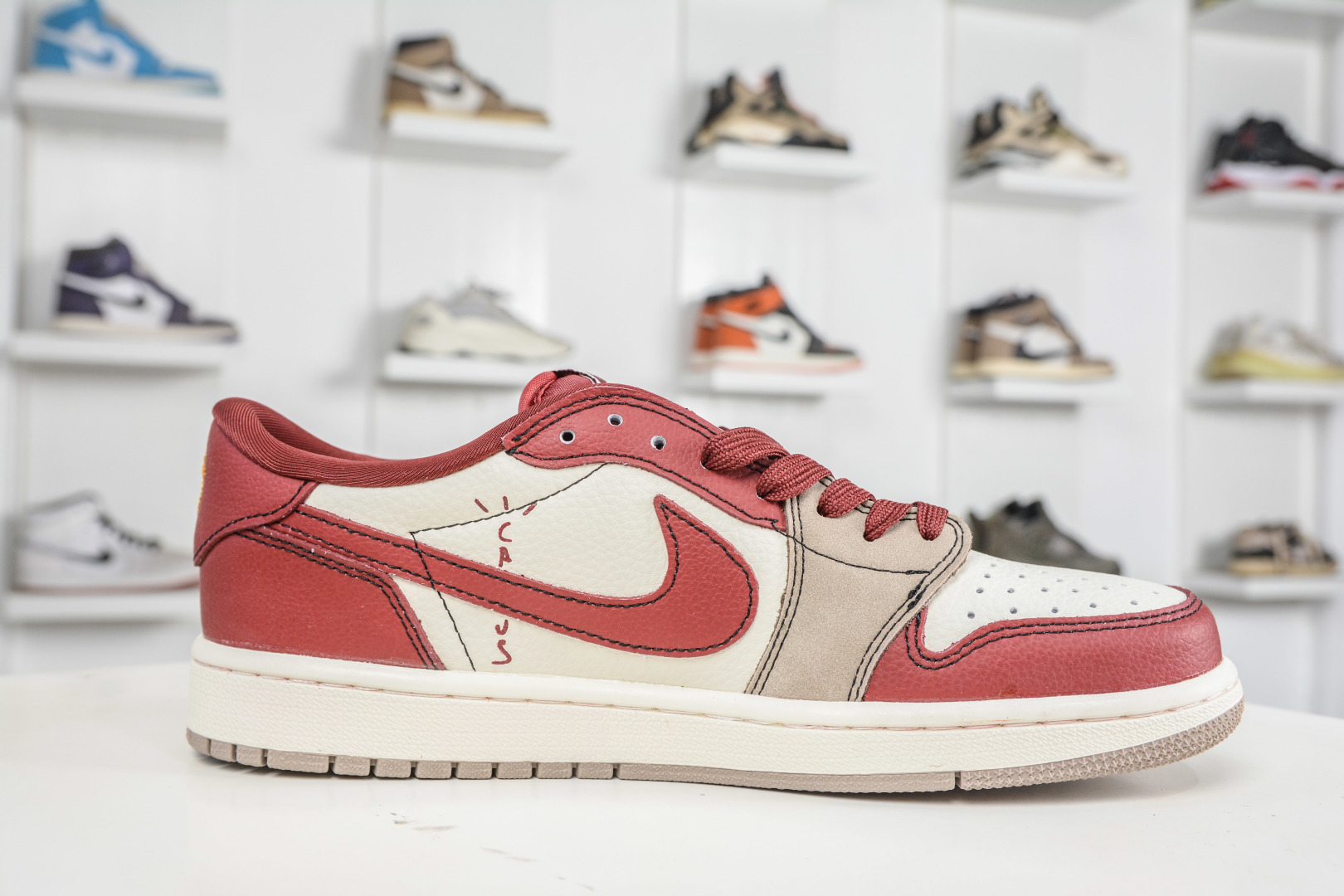 270 TS x Nike Air Jordan 1 Low 马年限定联名-米白红 XD1979-004-Chinese UA Cheap High Quatity Brand Clothes Bags handbags Sneakers wholesale wholesaler seller from China Factory suppliers Fashion Clothing Shoes best Quality Beautiful Price 270 TS x Nike Air Jordan 1 Low 马年限定联名-米白红 XD1979-004