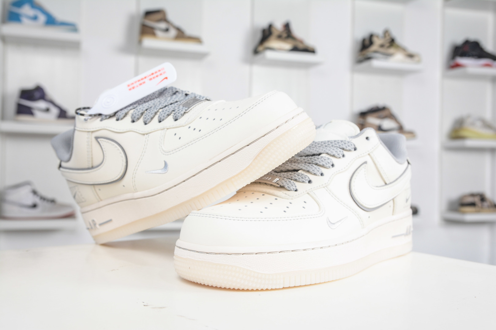260 Nike Air Force 1 Low 07 米白灰 SM6668-133-Chinese UA Cheap High Quatity Brand Clothes Bags handbags Sneakers wholesale wholesaler seller from China Factory suppliers Fashion Clothing Shoes best Quality Beautiful Price 260 Nike Air Force 1 Low 07 米白灰 SM6668-133