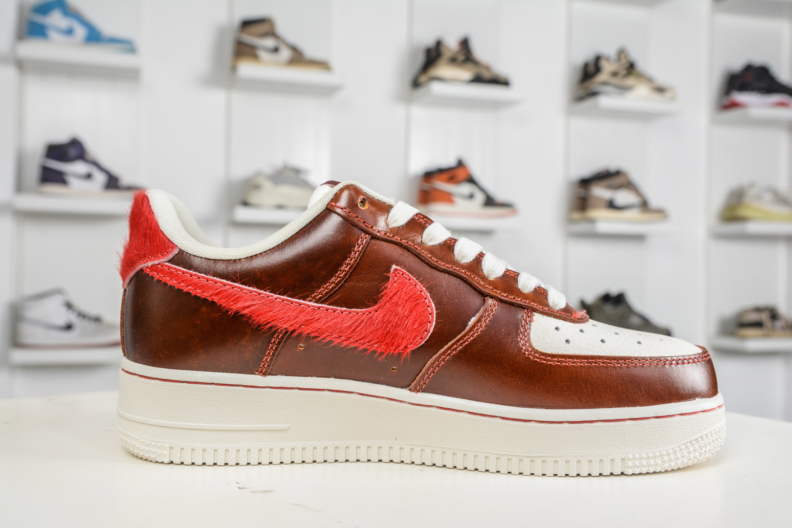 260 Nike Air Force 1 Low 07 x Louis Vuitton LV联名马年限定-复古棕咖赤红 FV3694-103-Chinese UA Cheap High Quatity Brand Clothes Bags handbags Sneakers wholesale wholesaler seller from China Factory suppliers Fashion Clothing Shoes best Quality Beautiful Price 260 Nike Air Force 1 Low 07 x Louis Vuitton LV联名马年限定-复古棕咖赤红 FV3694-103