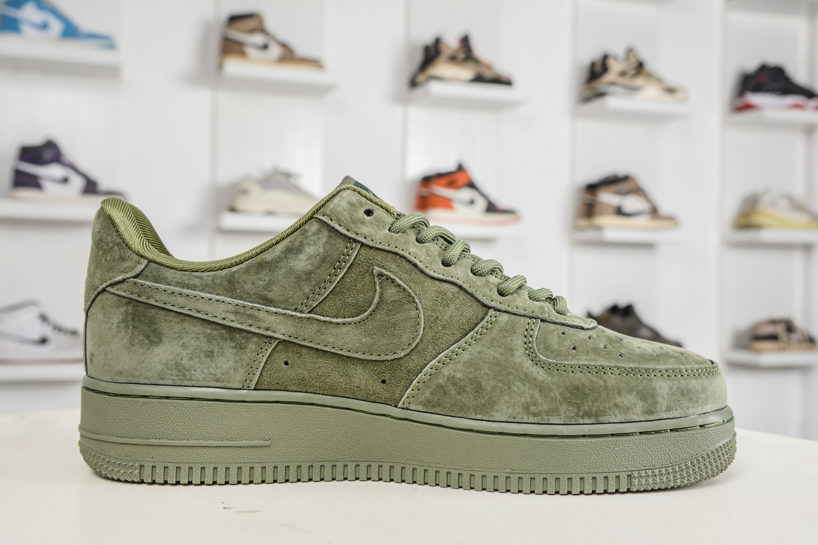 260 Nike Air Force 1 Low 07 x Supreme SUP联名-猪八绿色 DF018-117-Chinese UA Cheap High Quatity Brand Clothes Bags handbags Sneakers wholesale wholesaler seller from China Factory suppliers Fashion Clothing Shoes best Quality Beautiful Price 260 Nike Air Force 1 Low 07 x Supreme SUP联名-猪八绿色 DF018-117